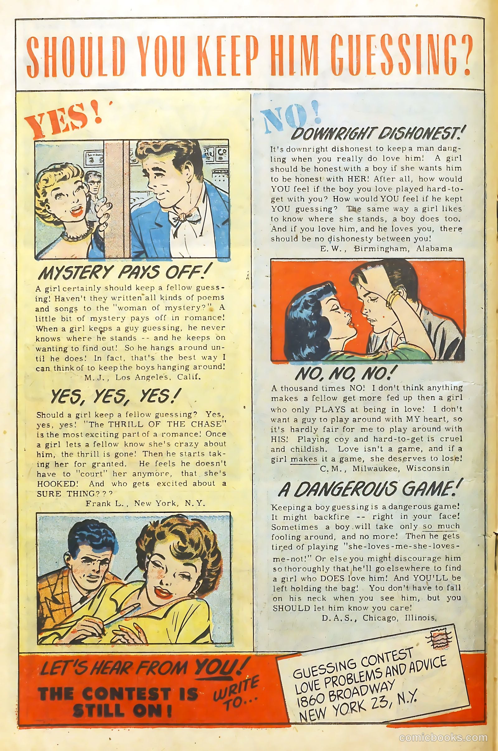 Love Illustrated #11 (1951) — page 18 of 36