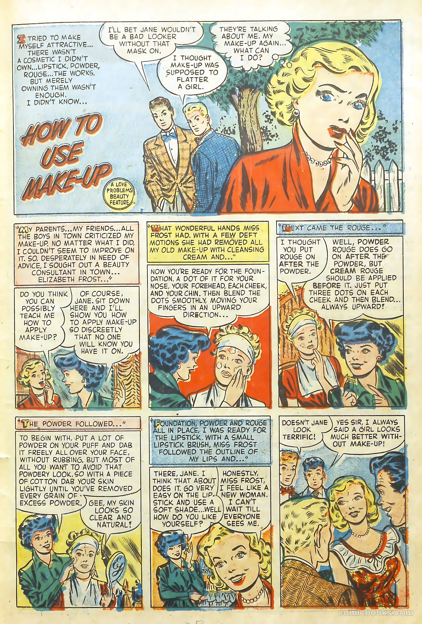 Love Illustrated #11 (1951) — page 19 of 36