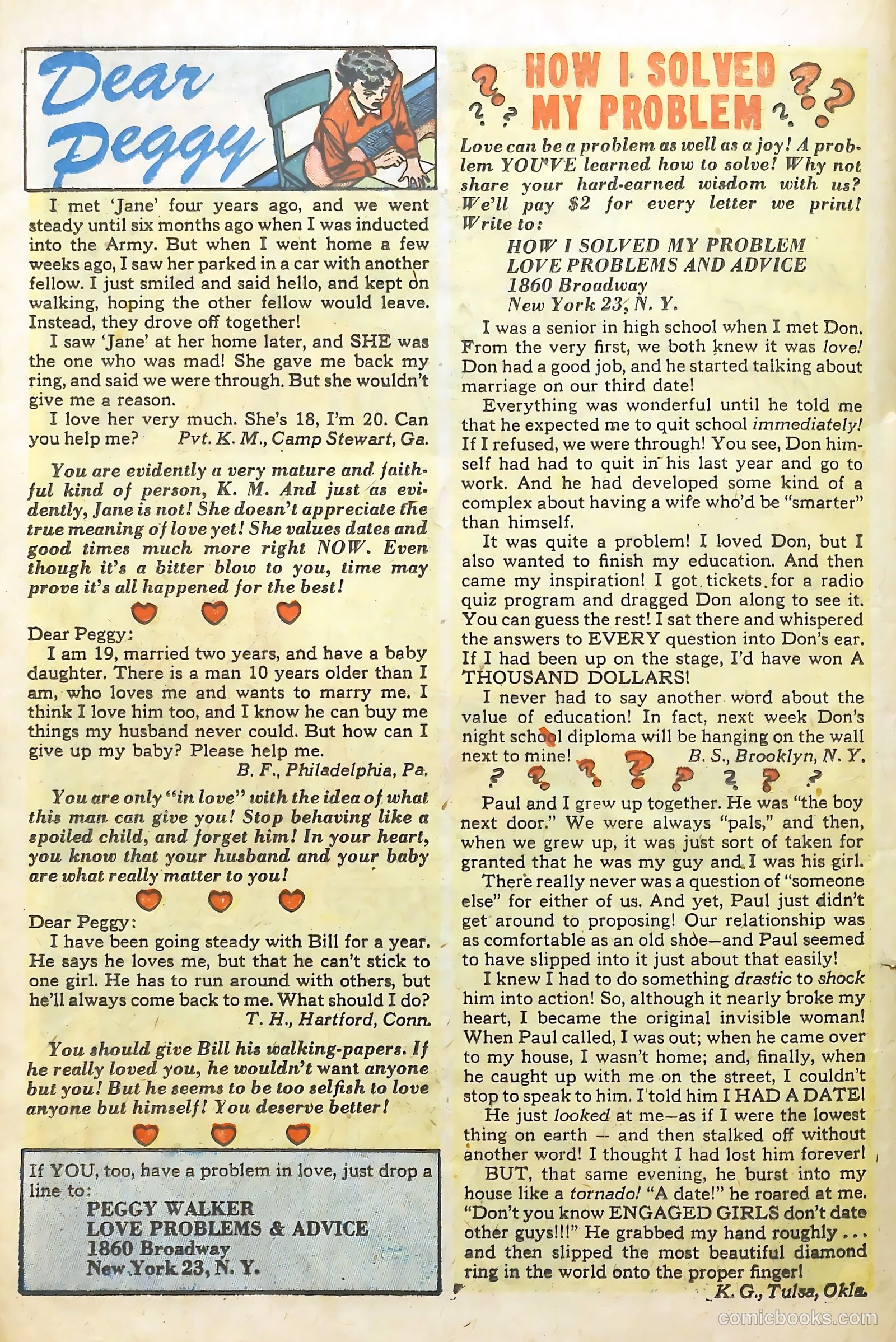 Love Illustrated #11 (1951) — page 20 of 36