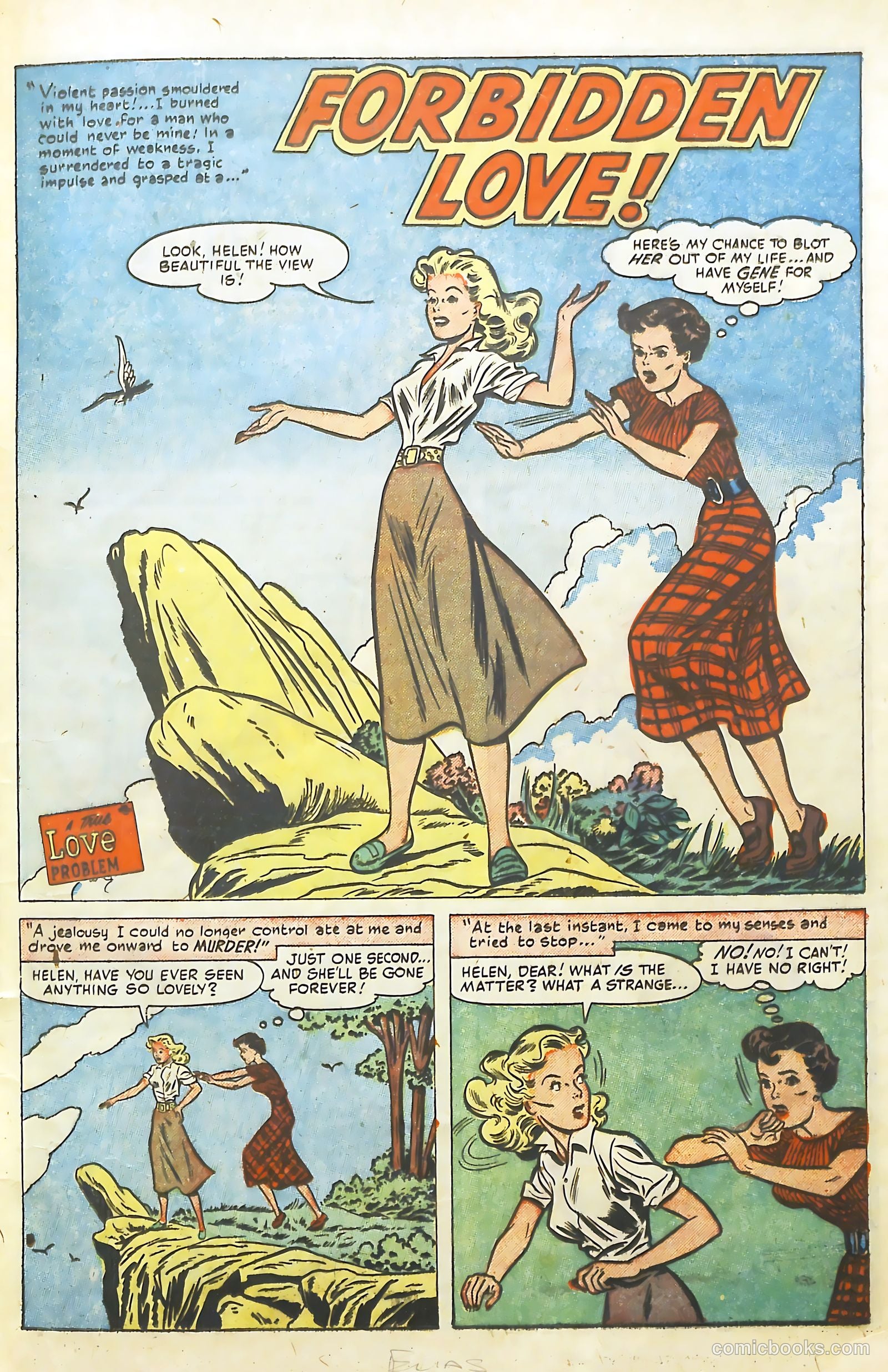 Love Illustrated #11 (1951) — page 21 of 36