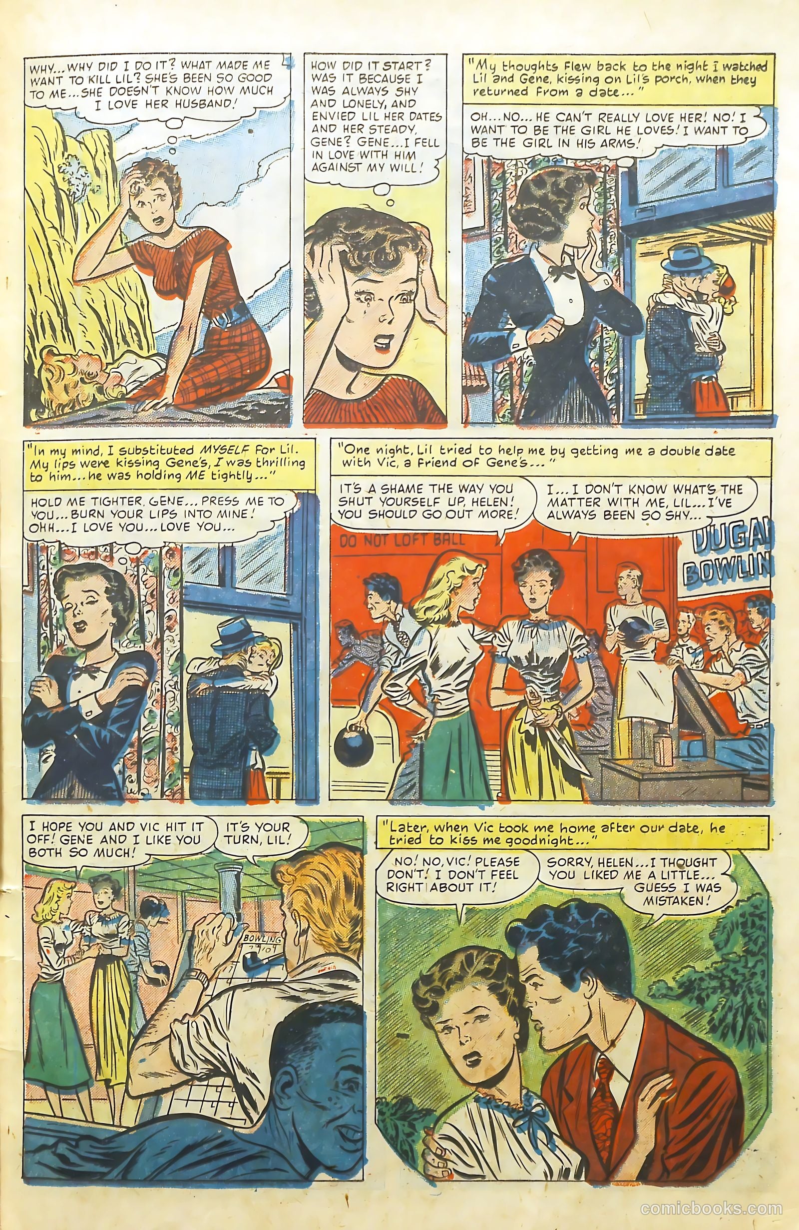 Love Illustrated #11 (1951) — page 23 of 36
