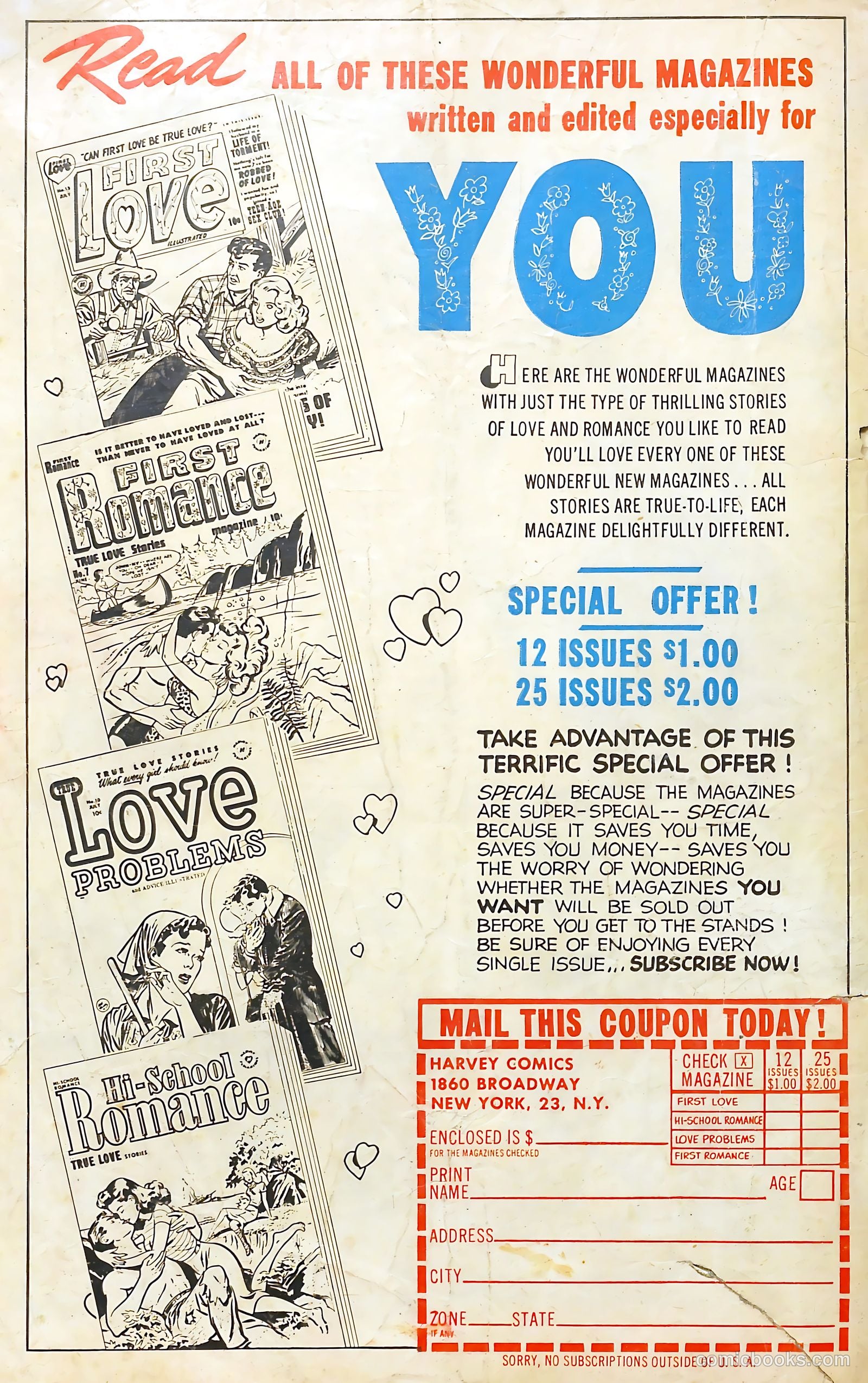 Love Illustrated #11 (1951) — page 36 of 36