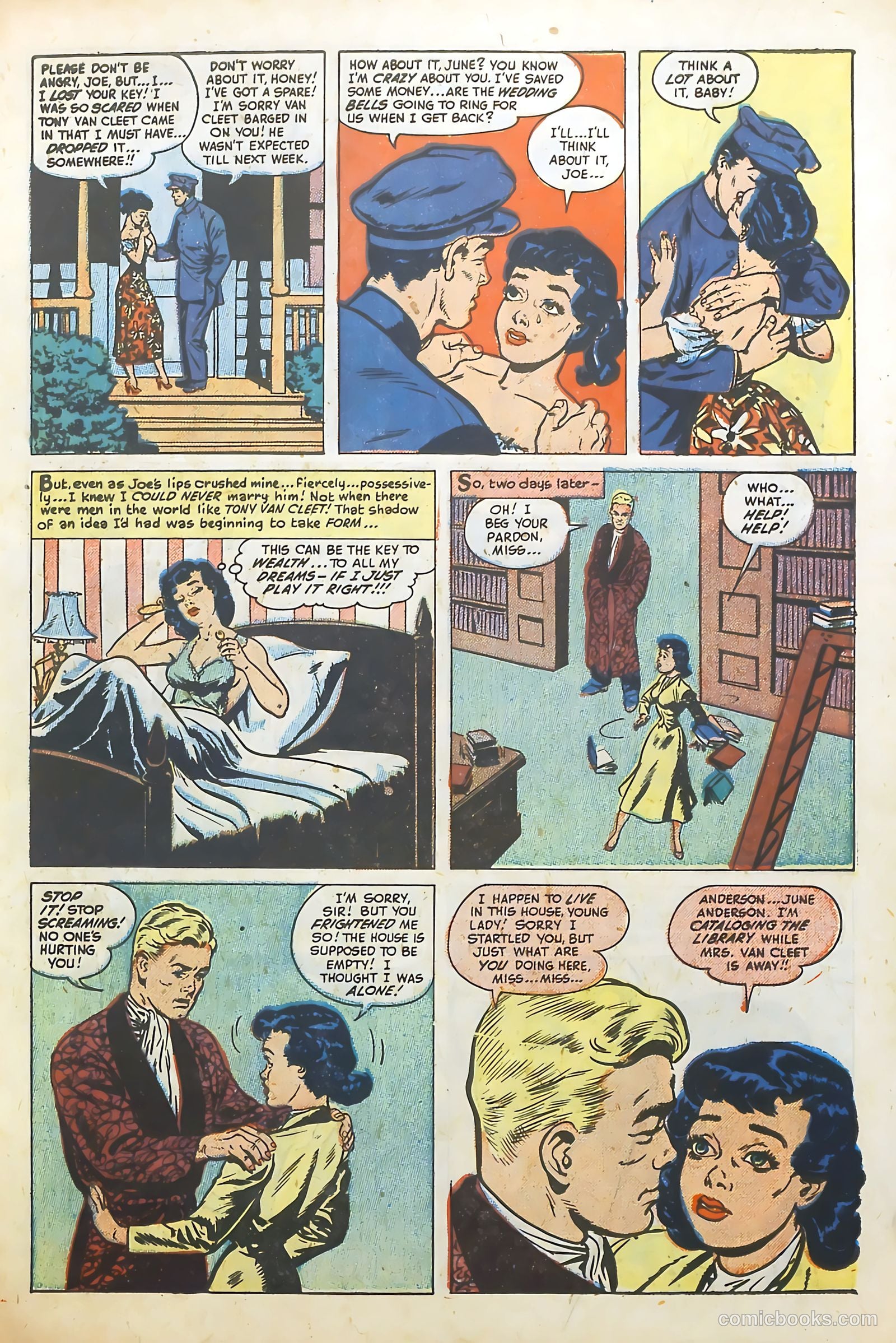 Love Illustrated #12 (1951) — page 7 of 36