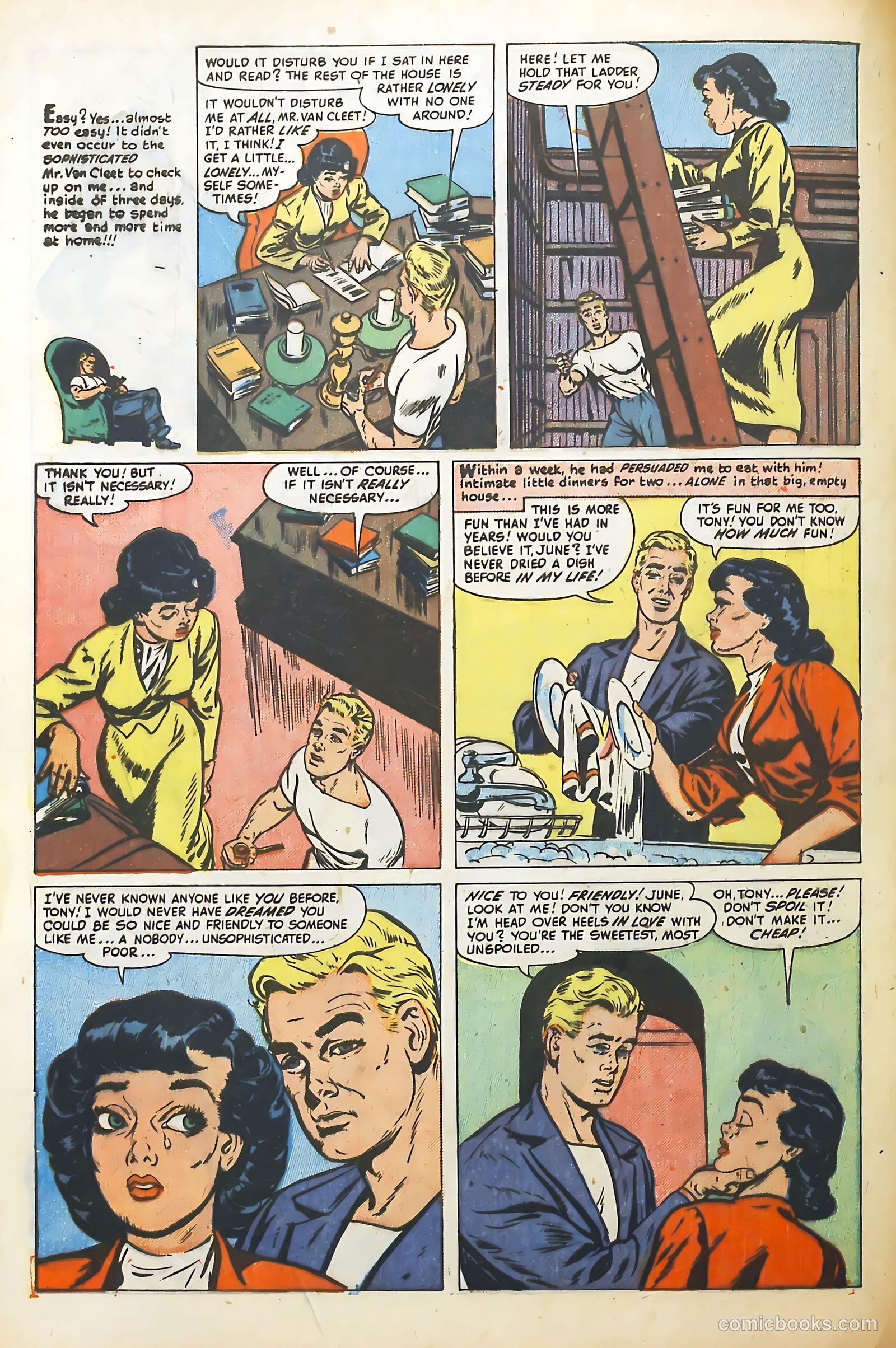 Love Illustrated #12 (1951) — page 8 of 36