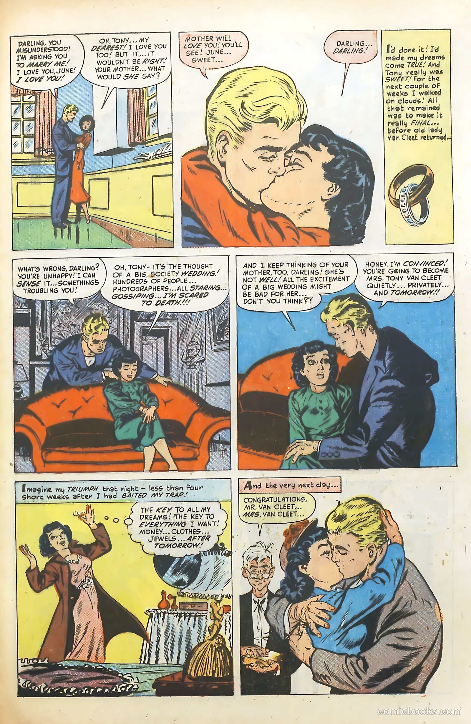 Love Illustrated #12 (1951) — page 9 of 36