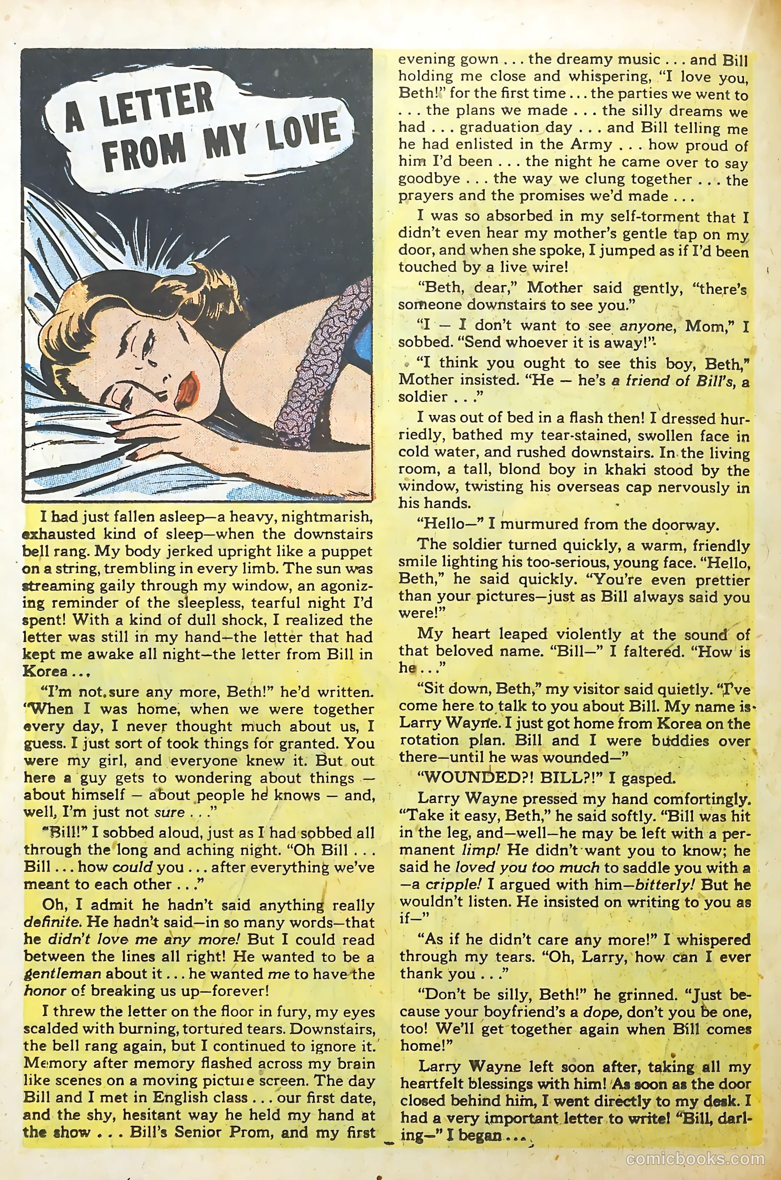 Love Illustrated #12 (1951) — page 14 of 36