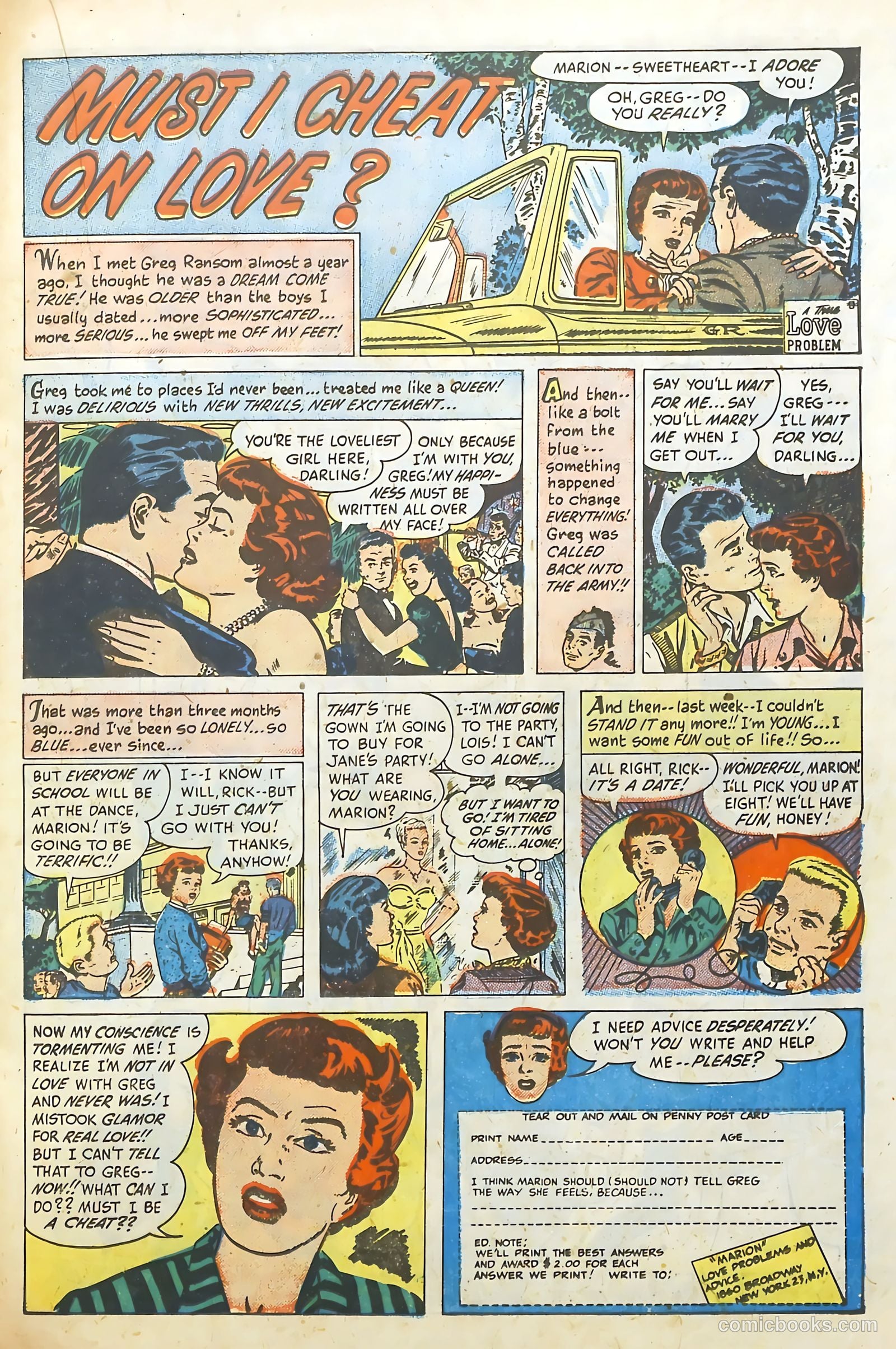 Love Illustrated #12 (1951) — page 15 of 36