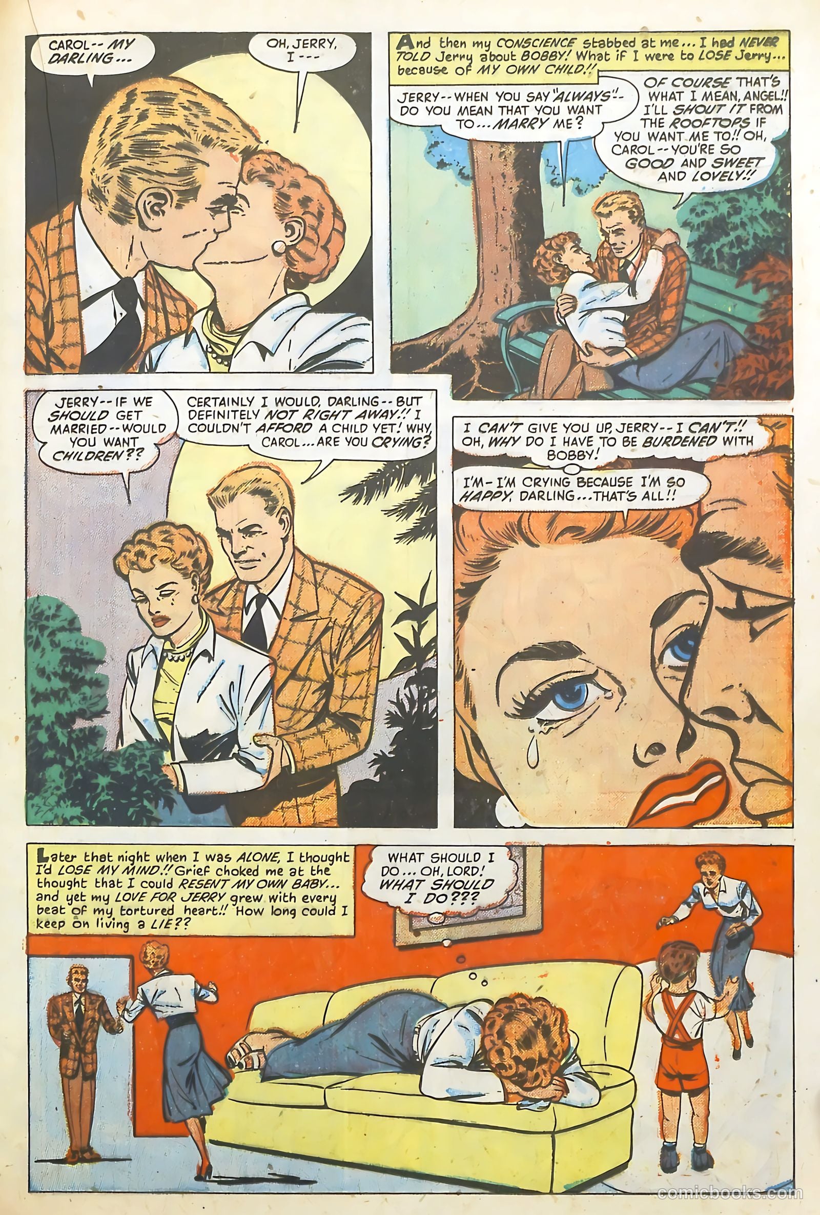 Love Illustrated #12 (1951) — page 21 of 36