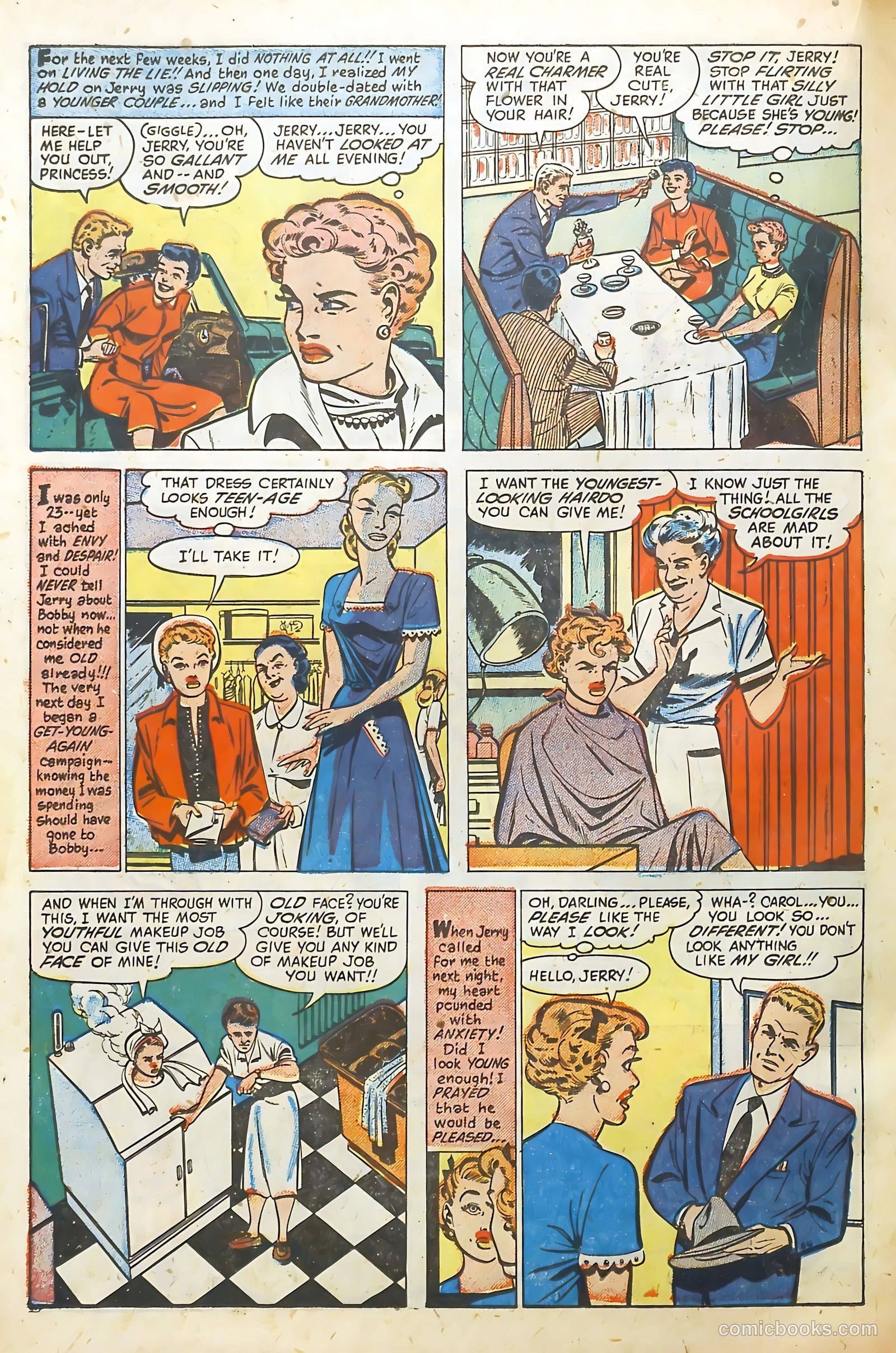 Love Illustrated #12 (1951) — page 22 of 36