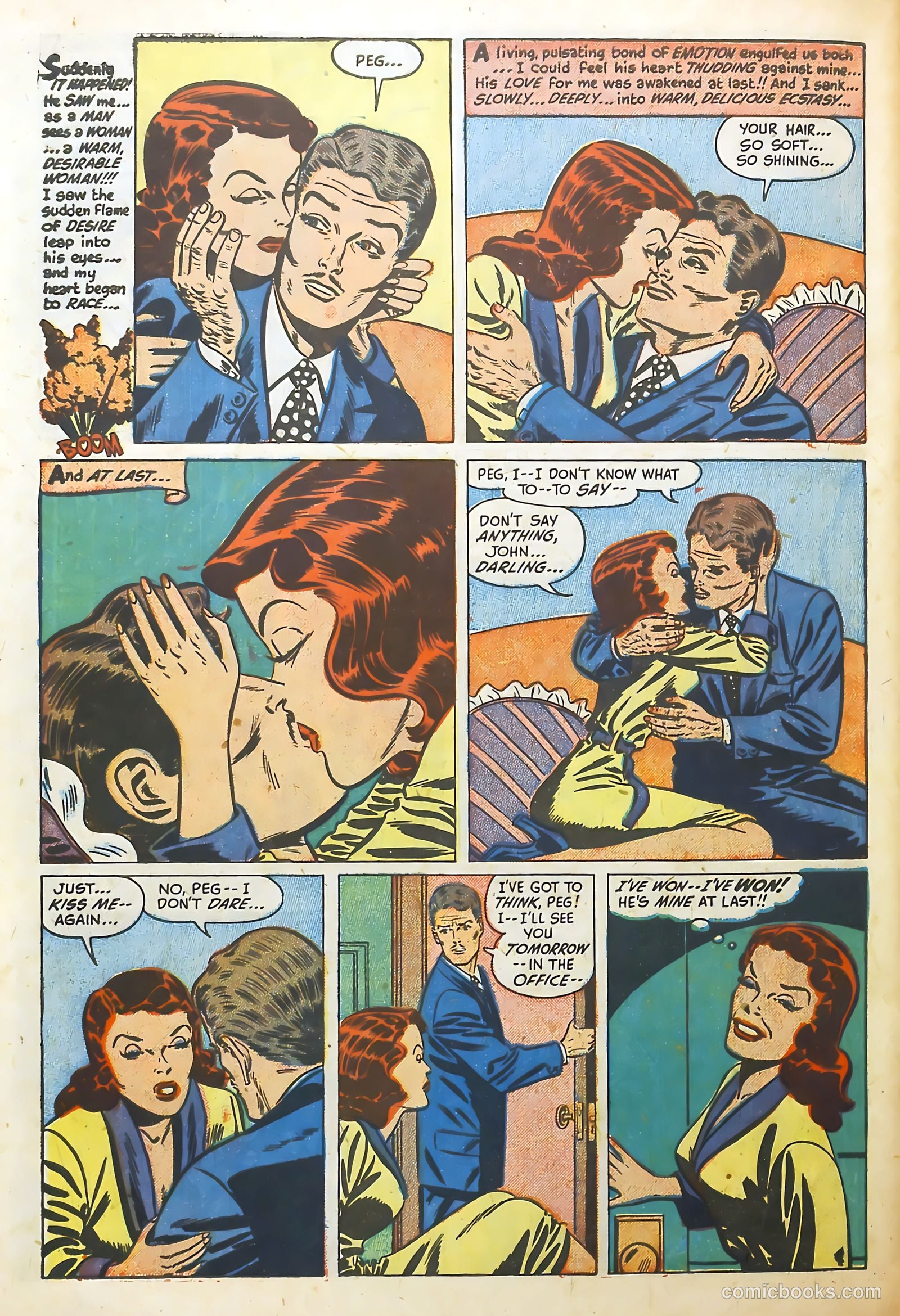 Love Illustrated #12 (1951) — page 30 of 36