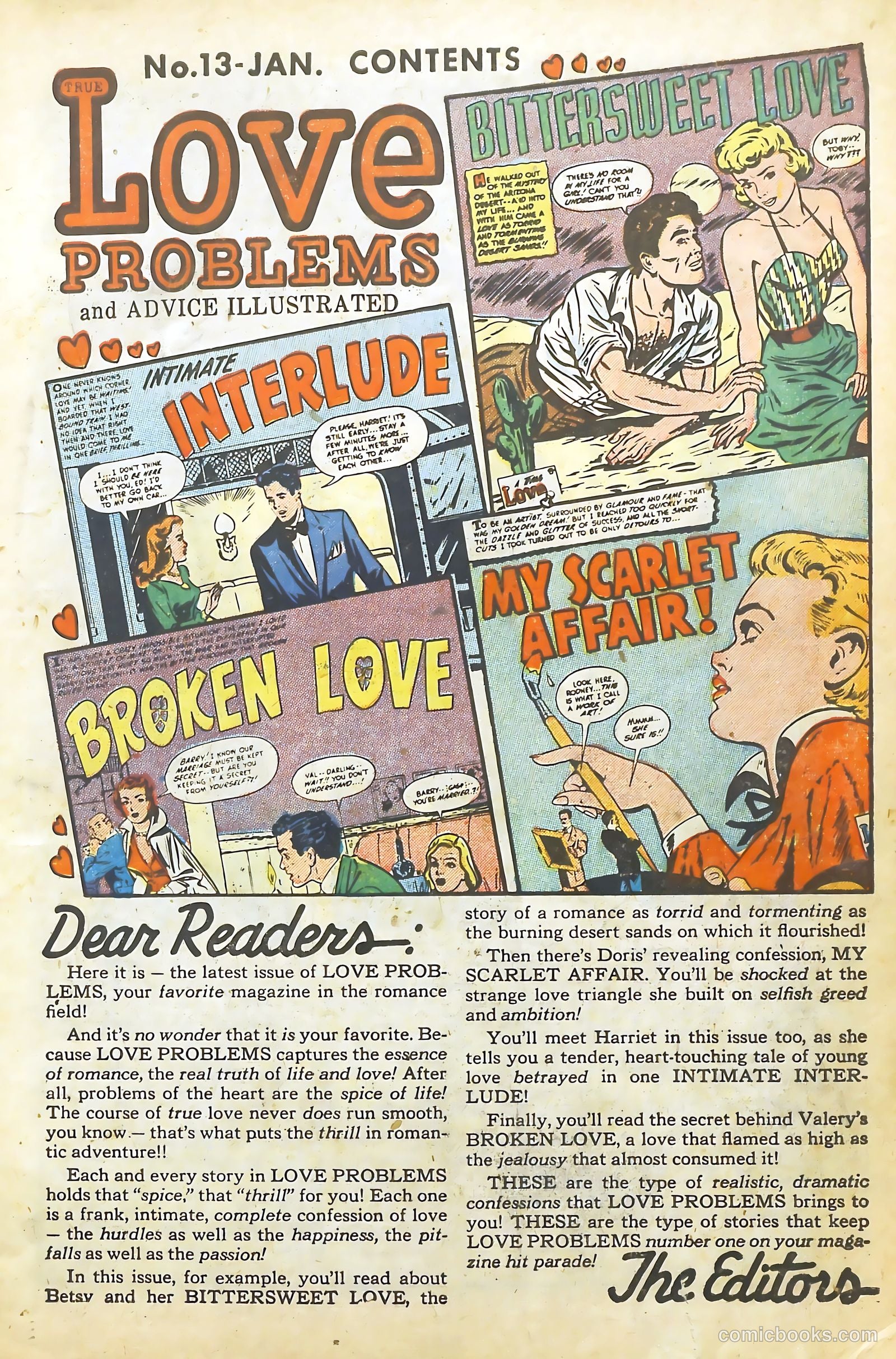 Love Illustrated #13 (1952) — page 3 of 36