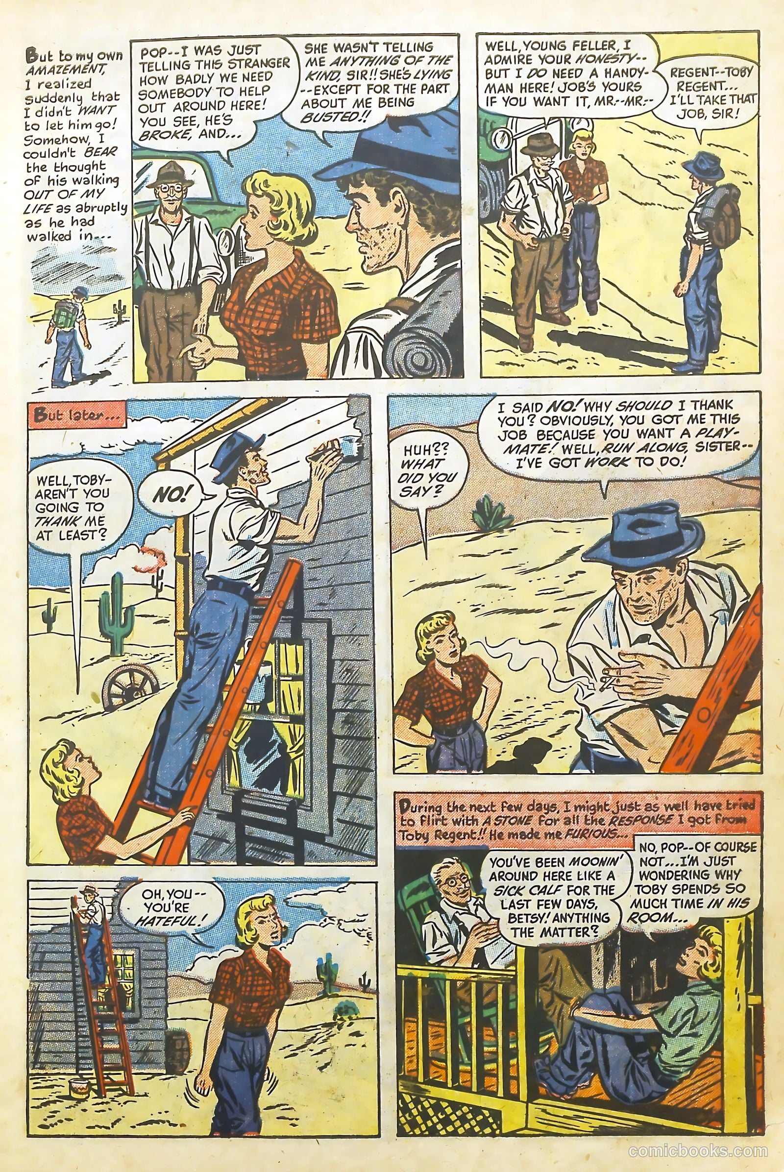 Love Illustrated #13 (1952) — page 7 of 36