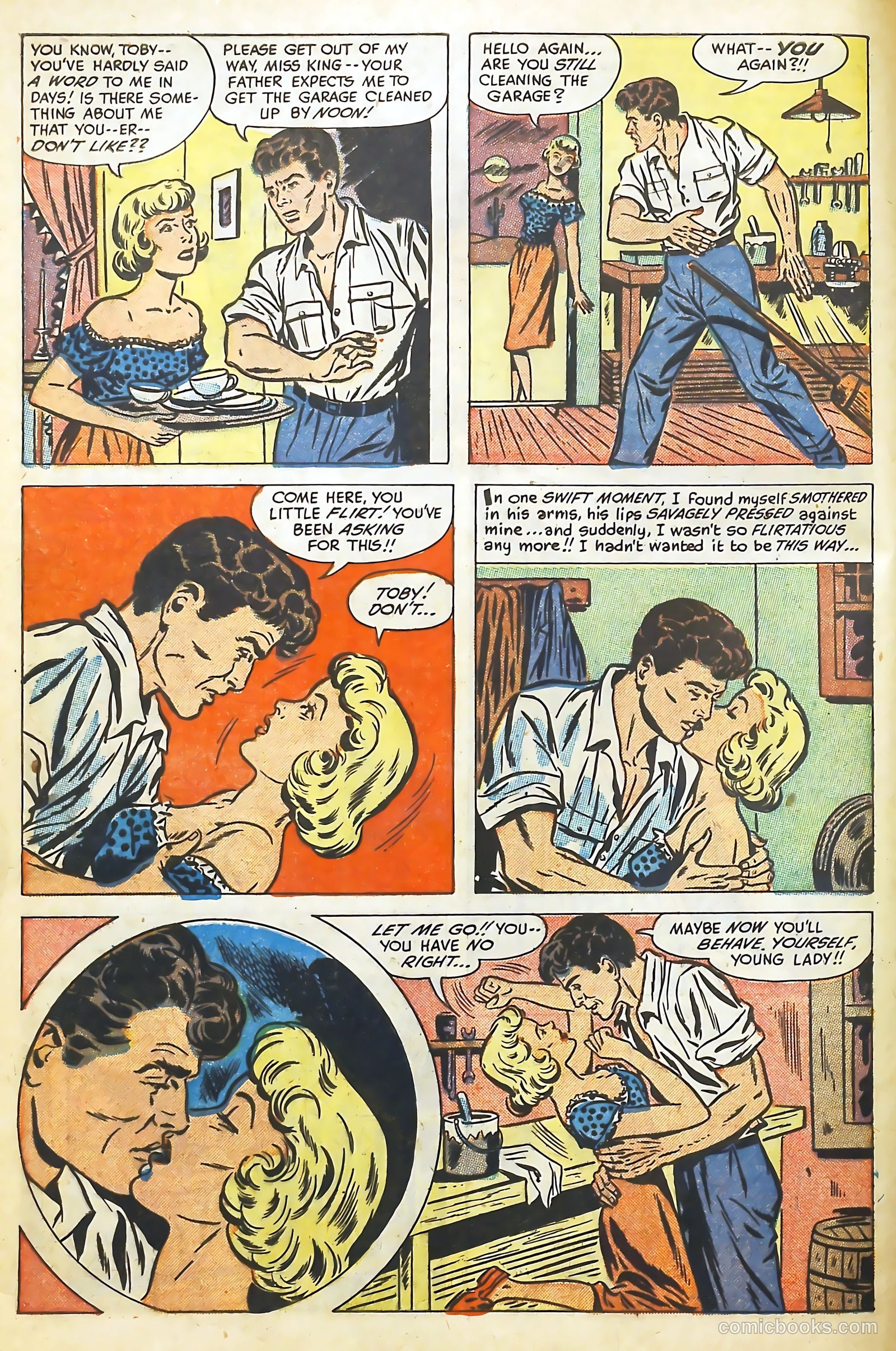 Love Illustrated #13 (1952) — page 8 of 36