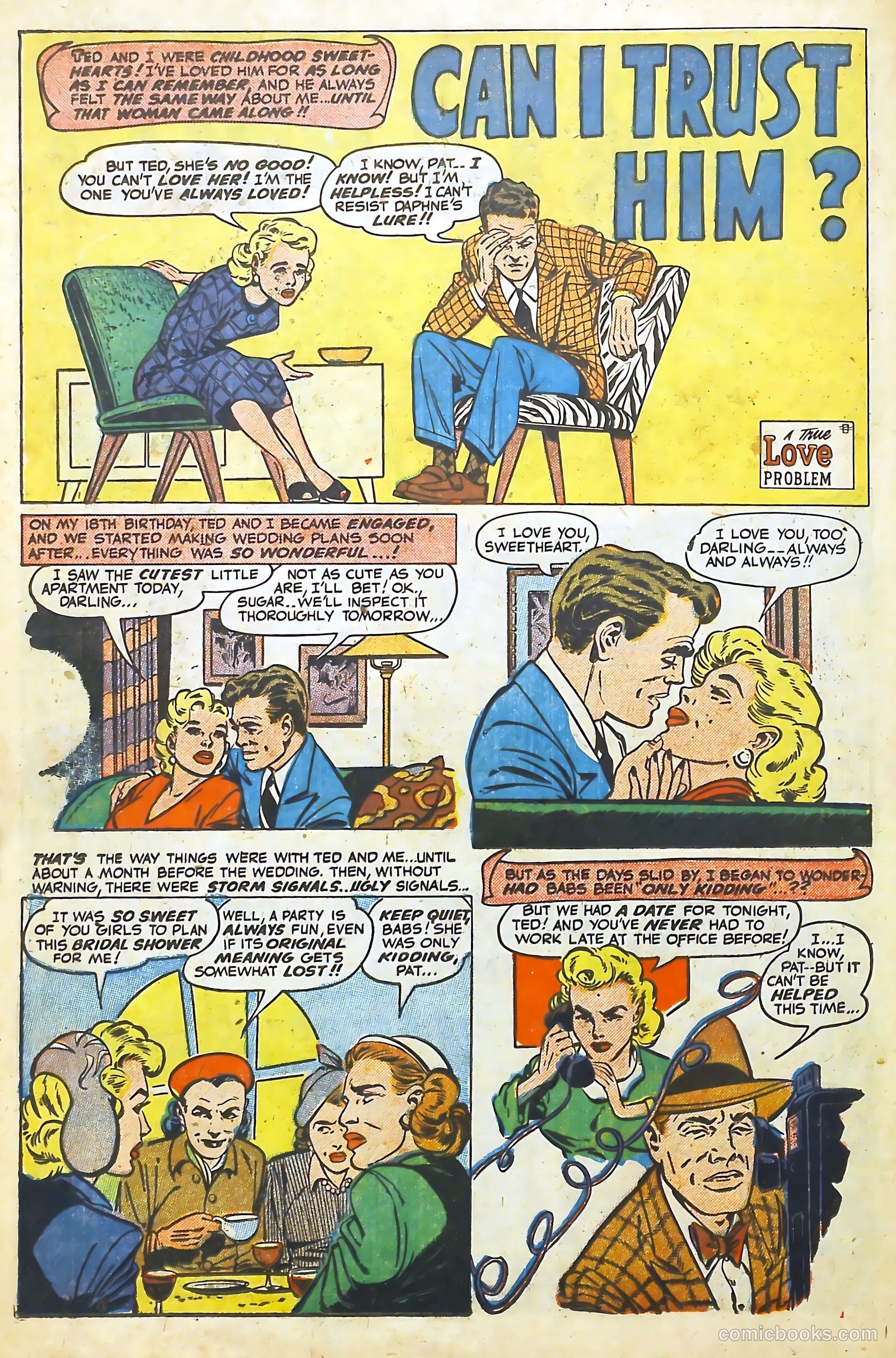 Love Illustrated #13 (1952) — page 18 of 36