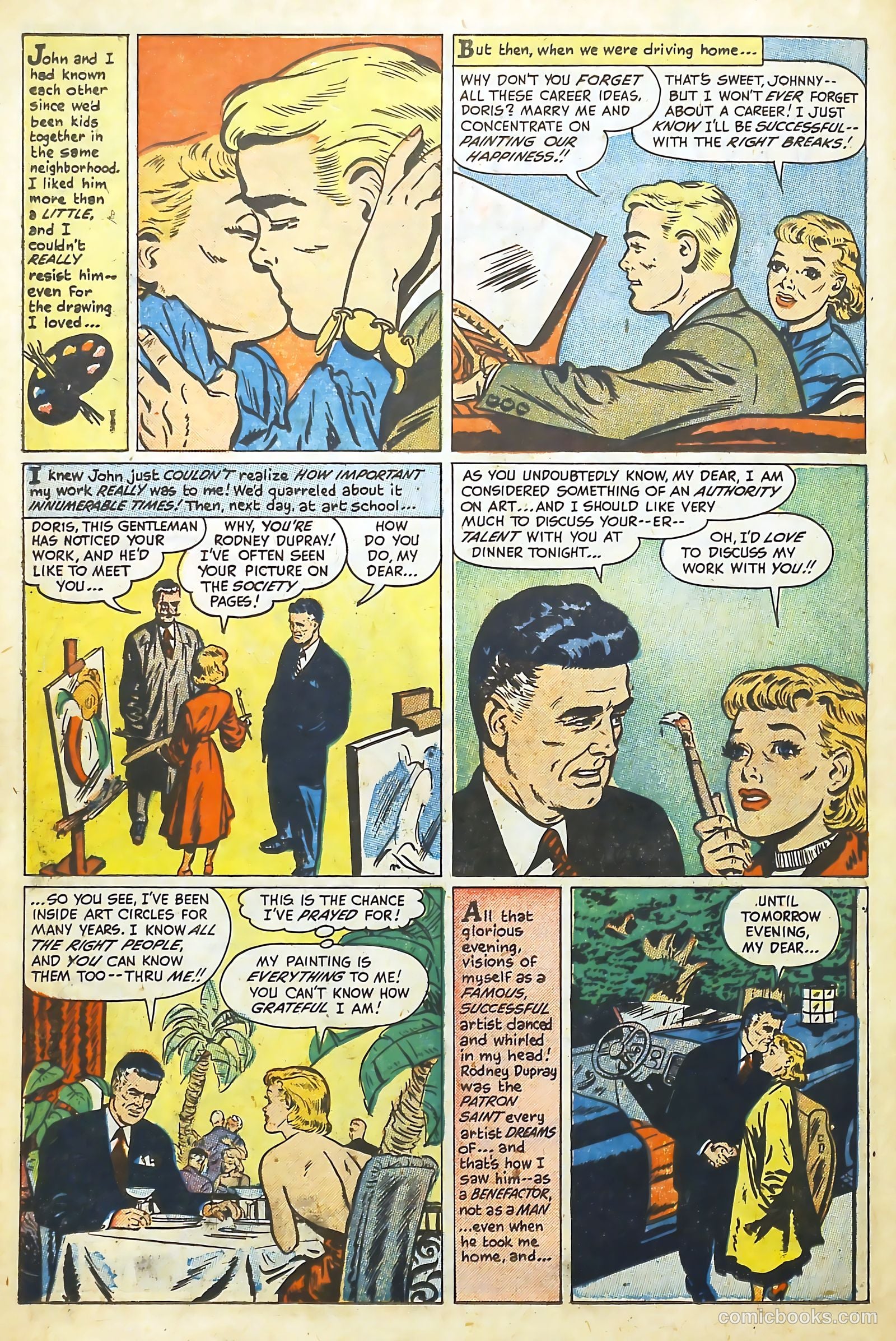 Love Illustrated #13 (1952) — page 22 of 36