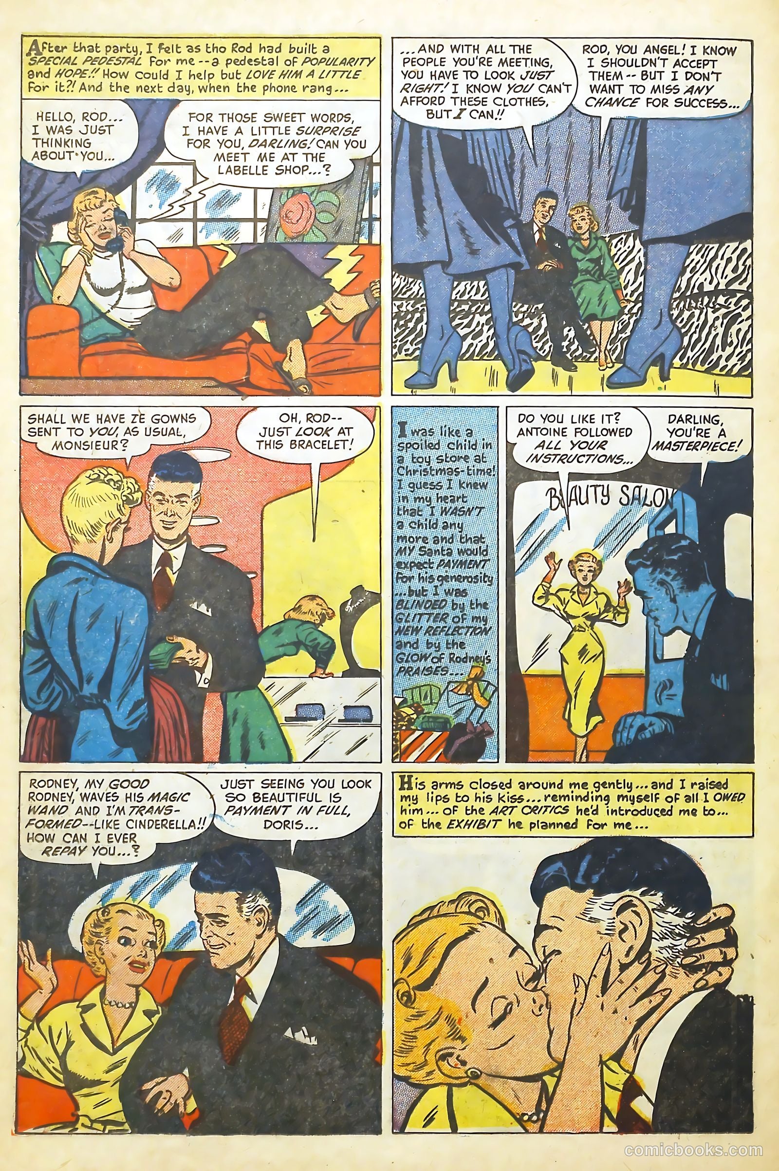 Love Illustrated #13 (1952) — page 24 of 36