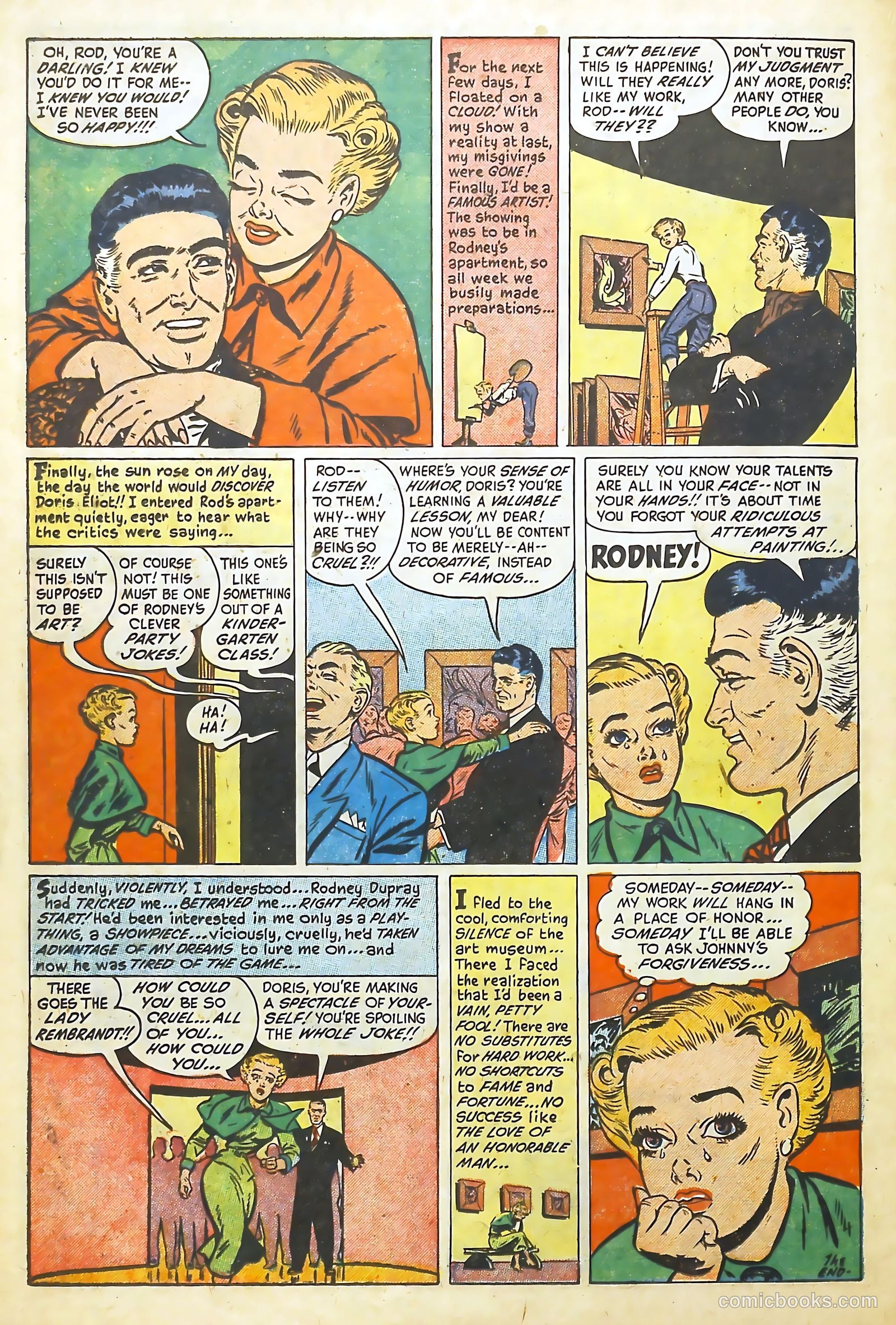 Love Illustrated #13 (1952) — page 26 of 36