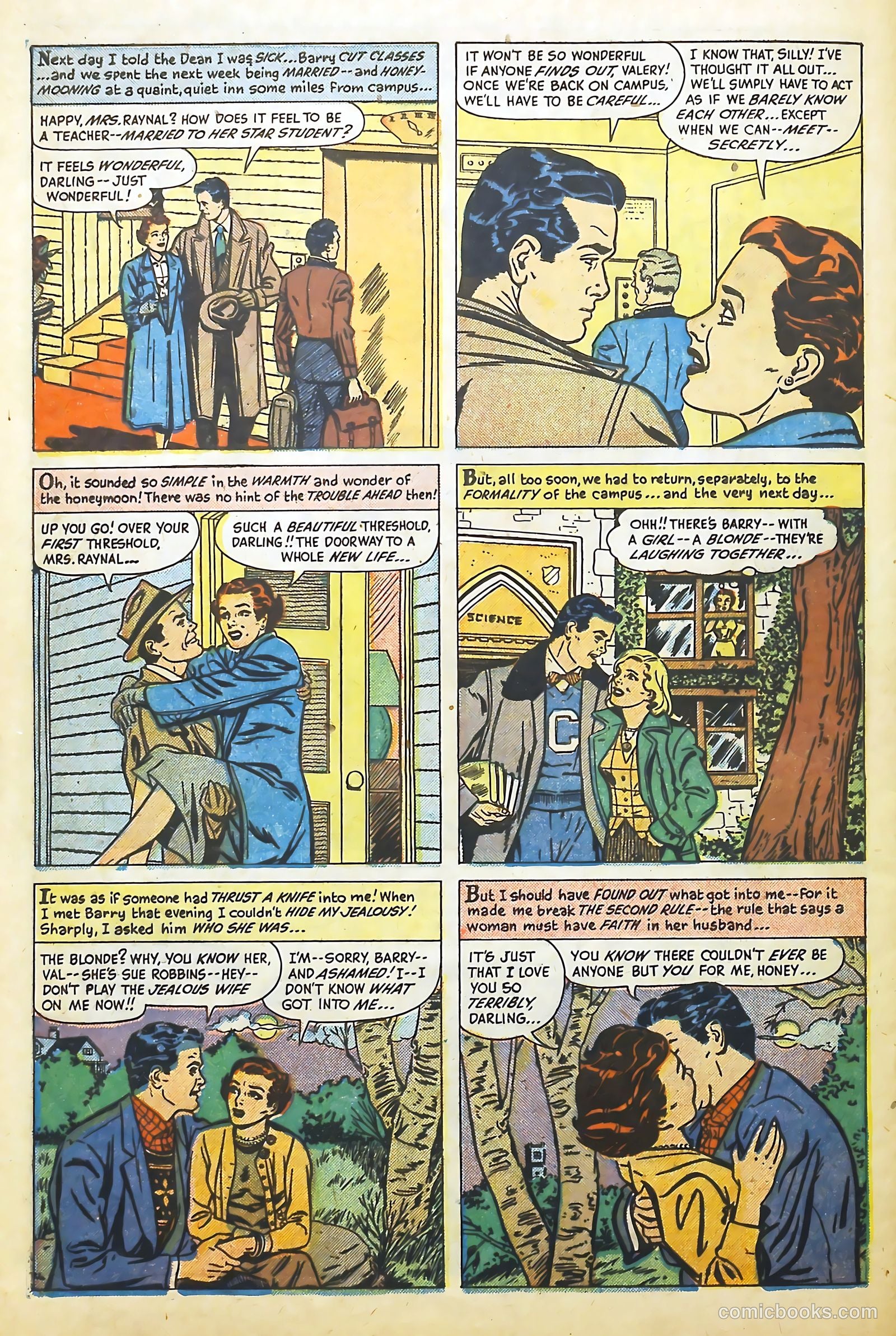 Love Illustrated #13 (1952) — page 28 of 36
