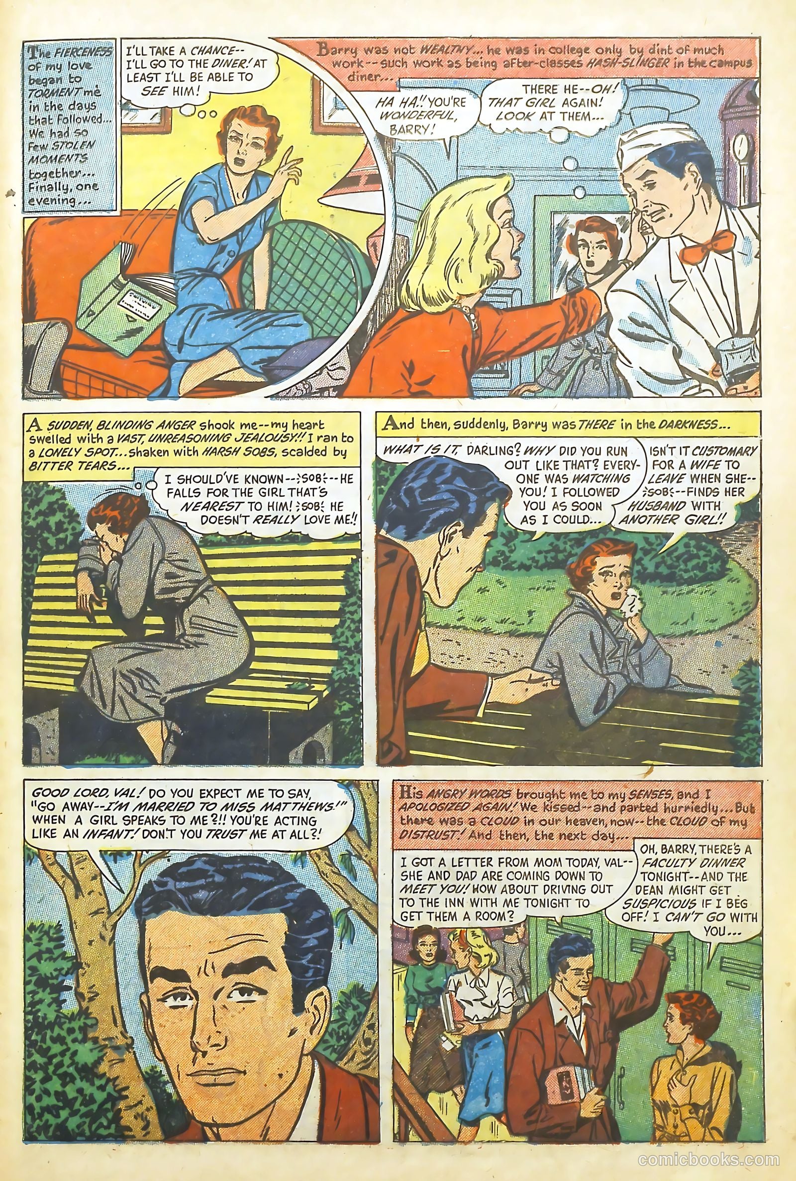 Love Illustrated #13 (1952) — page 29 of 36