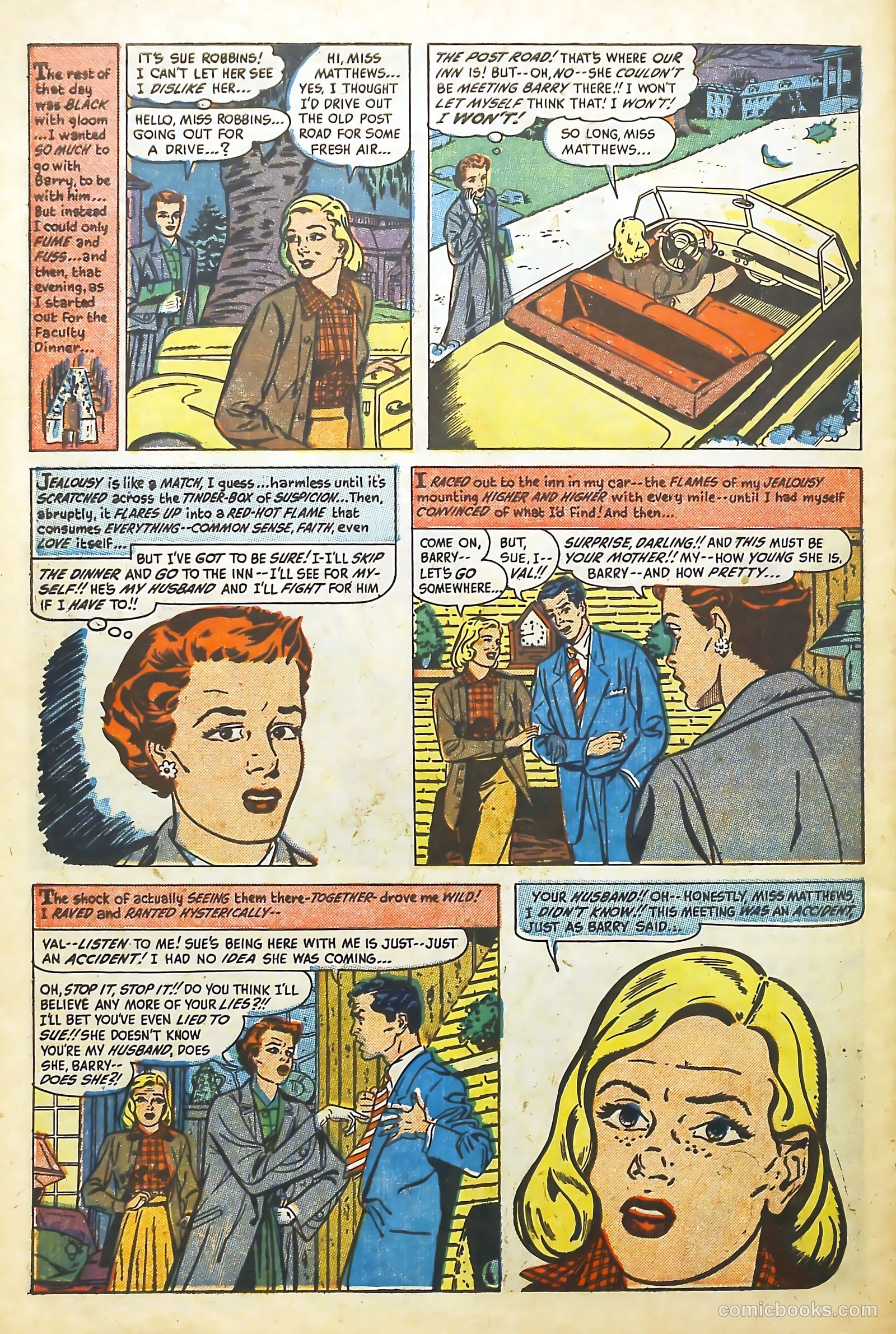 Love Illustrated #13 (1952) — page 30 of 36