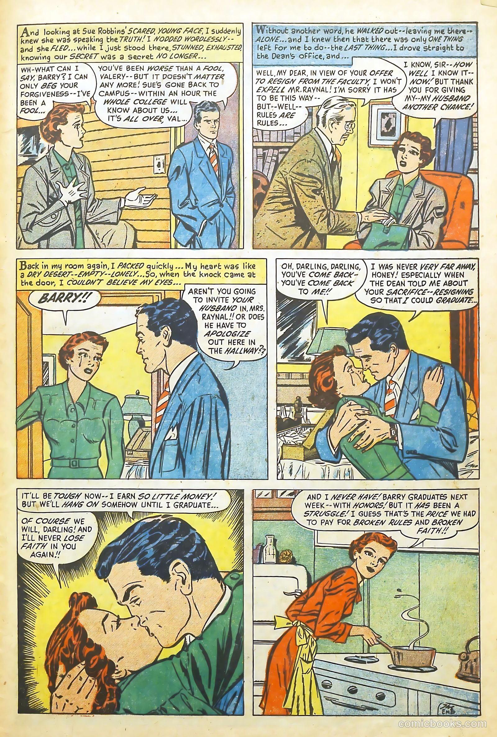 Love Illustrated #13 (1952) — page 31 of 36