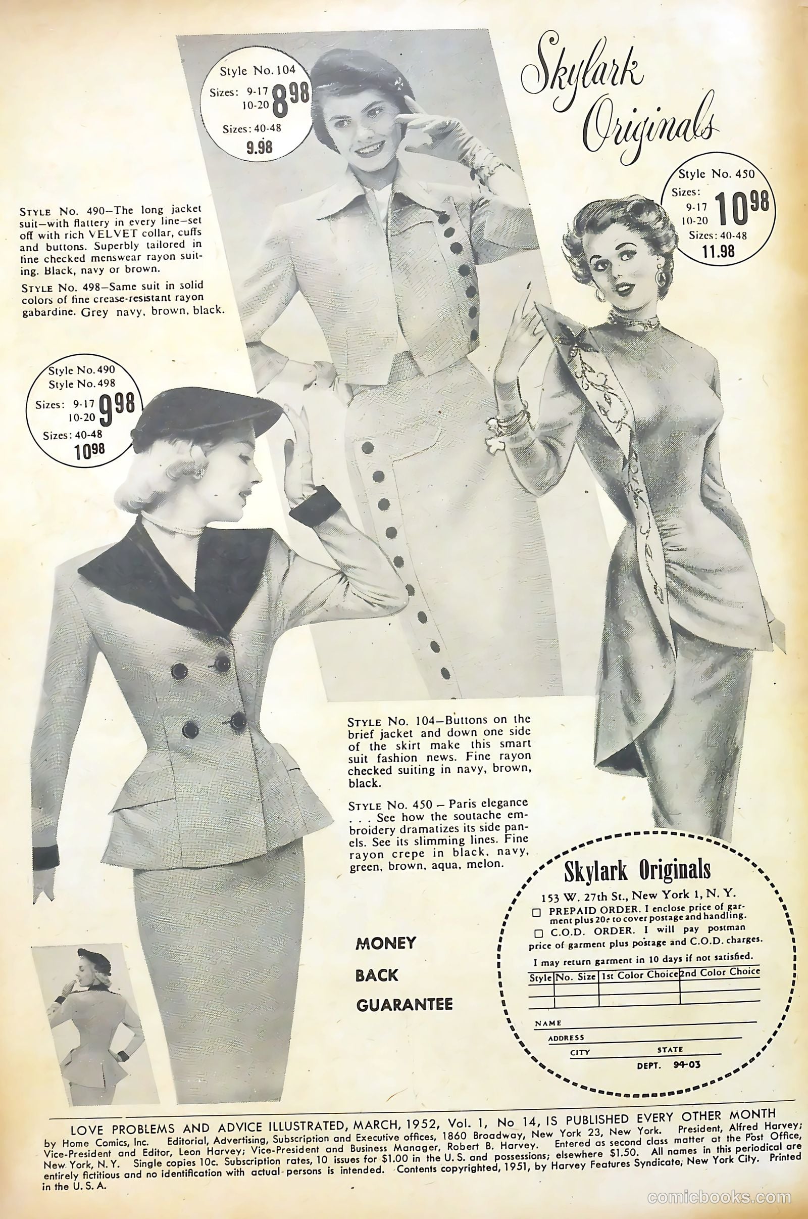 Love Illustrated #14 (1952) — page 2 of 35