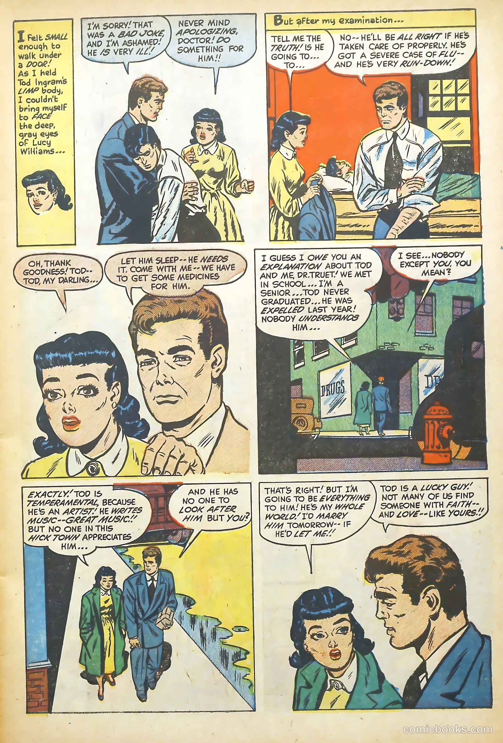 Love Illustrated #14 (1952) — page 7 of 35