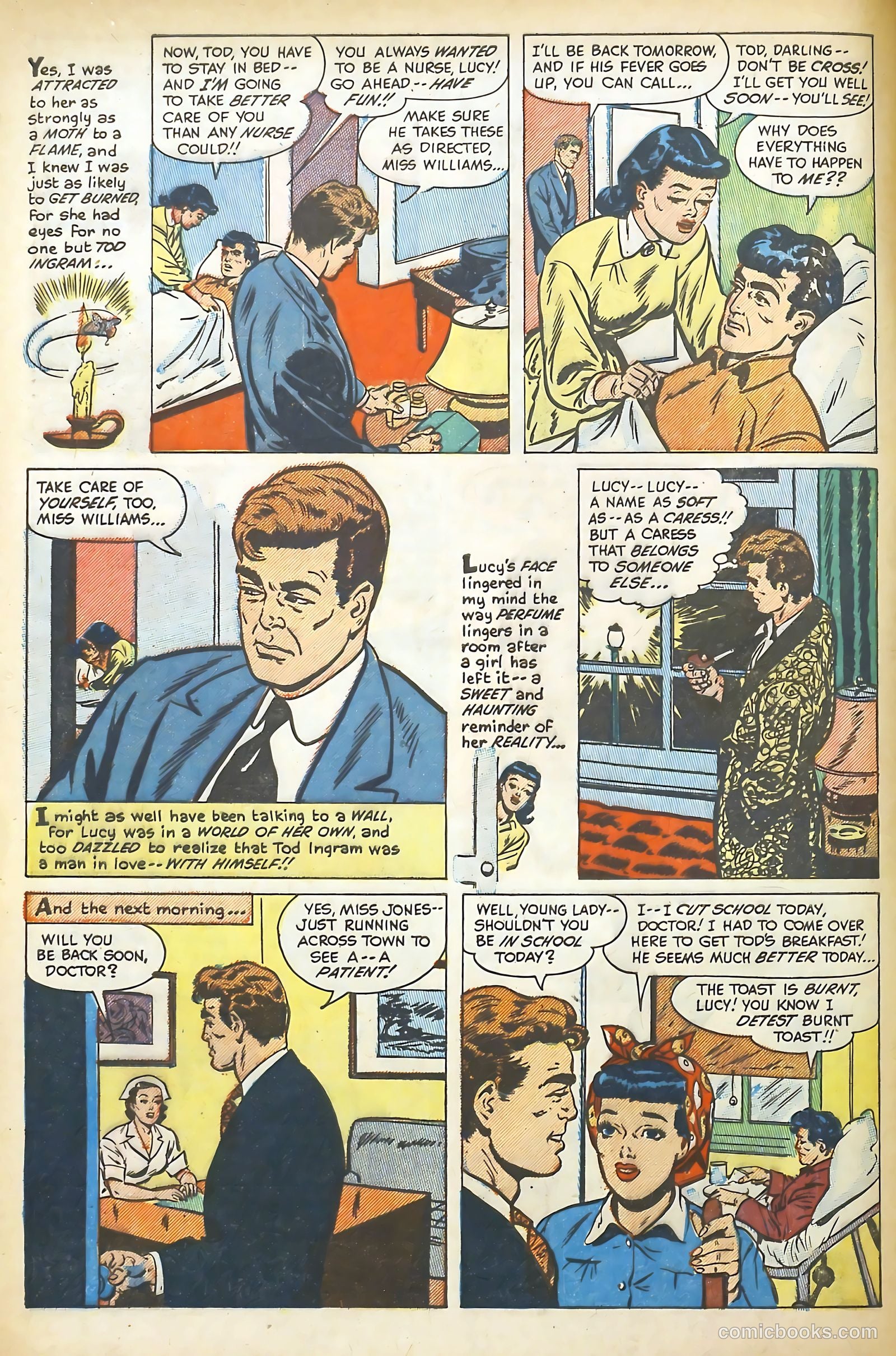 Love Illustrated #14 (1952) — page 8 of 35
