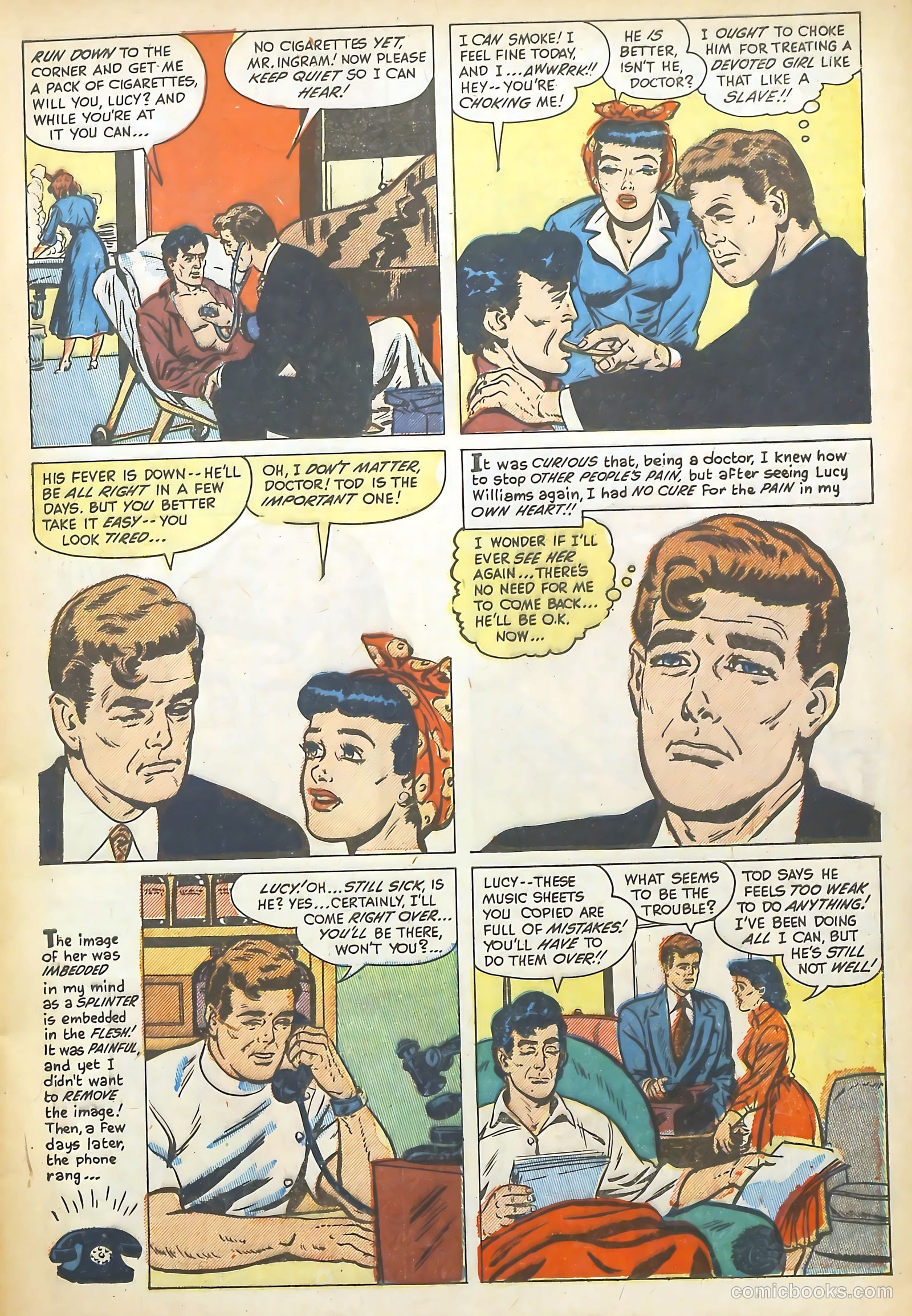 Love Illustrated #14 (1952) — page 9 of 35
