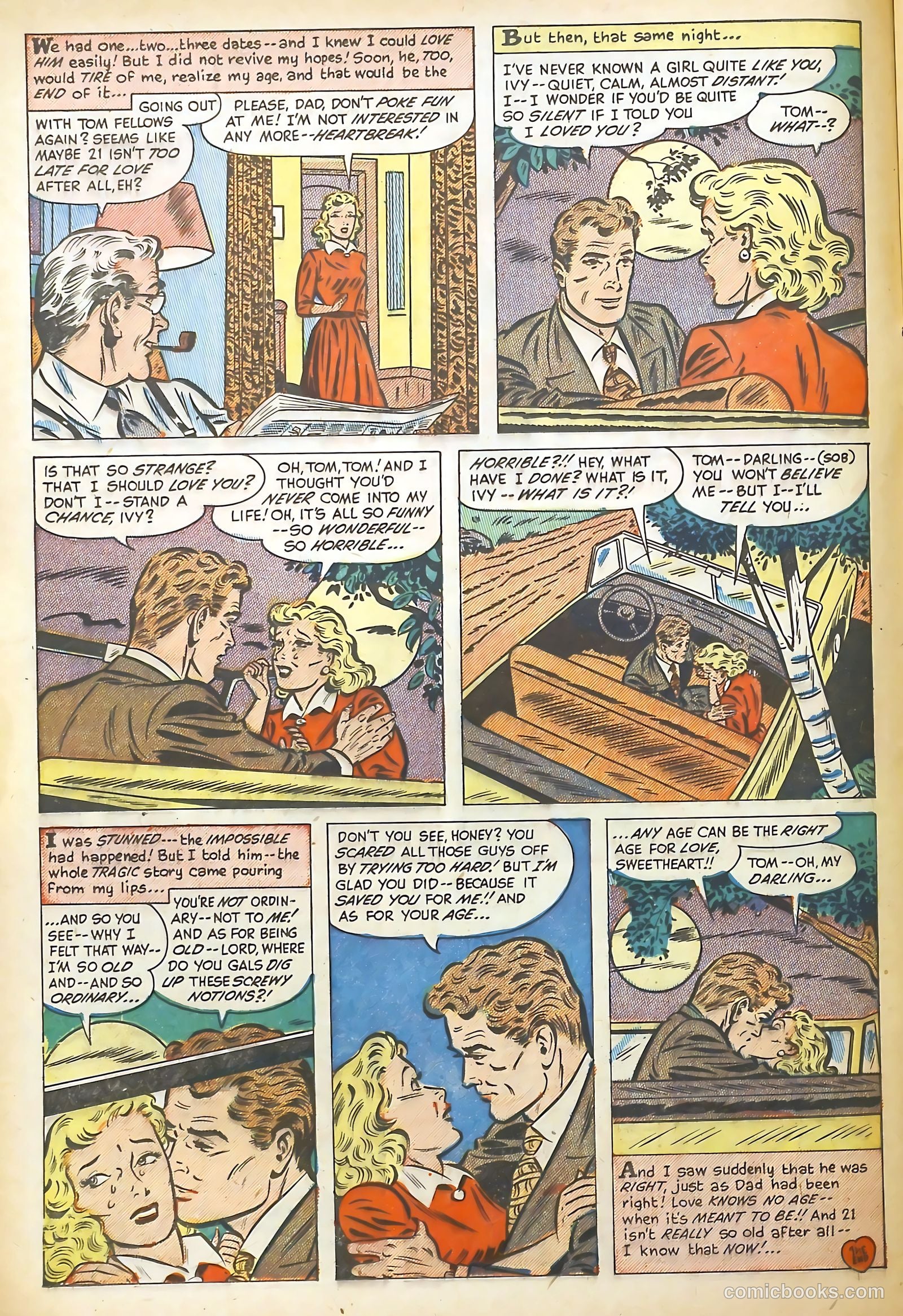 Love Illustrated #14 (1952) — page 16 of 35