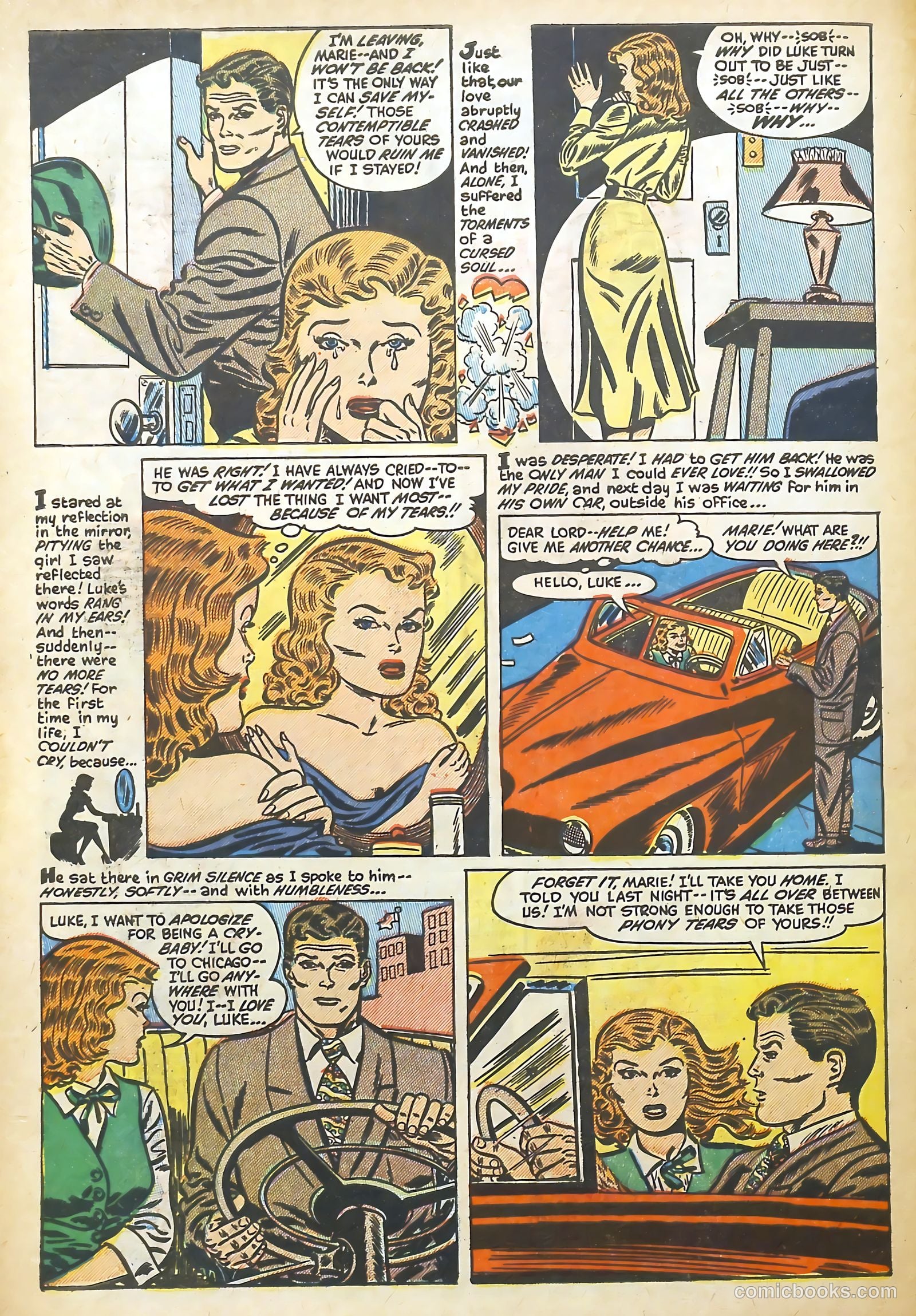 Love Illustrated #14 (1952) — page 29 of 35