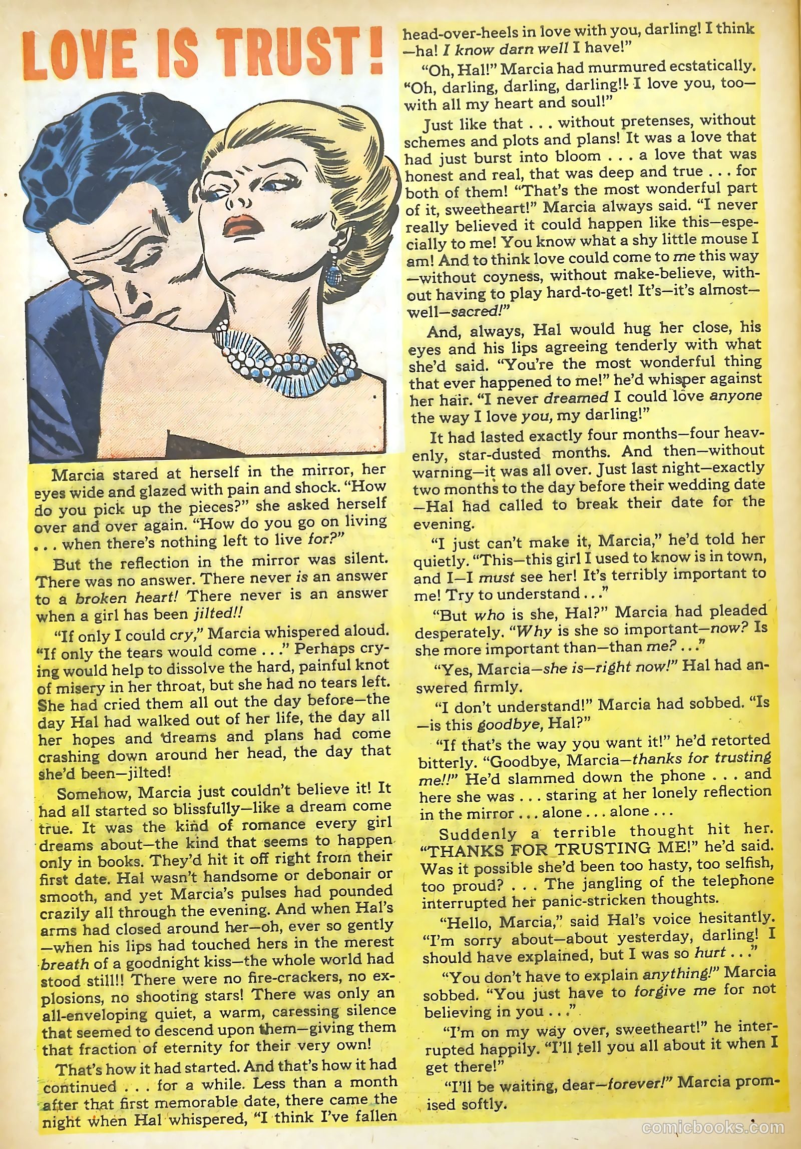 Love Illustrated #14 (1952) — page 31 of 35