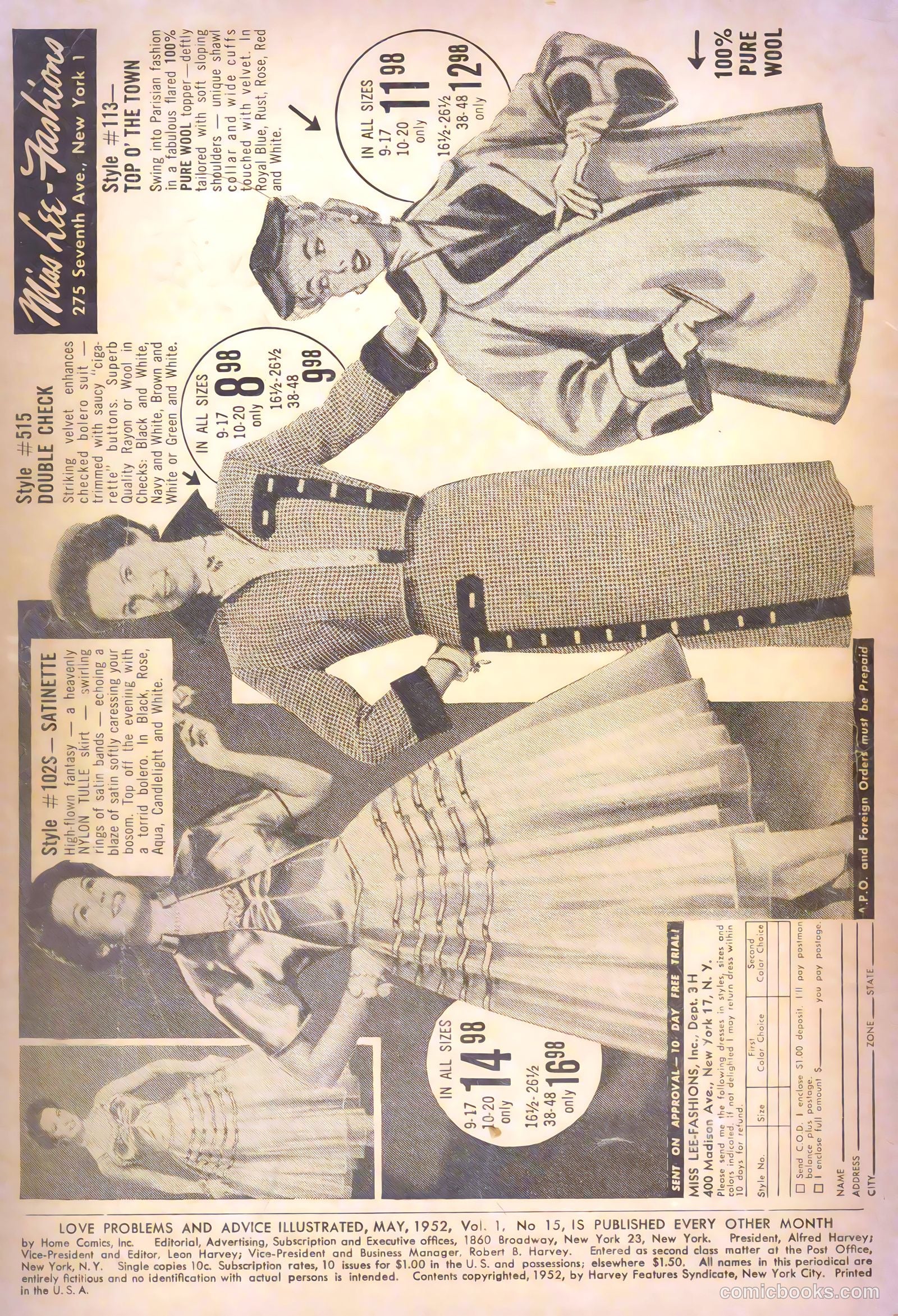 First Love Illustrated #15 (1952) — page 2 of 35