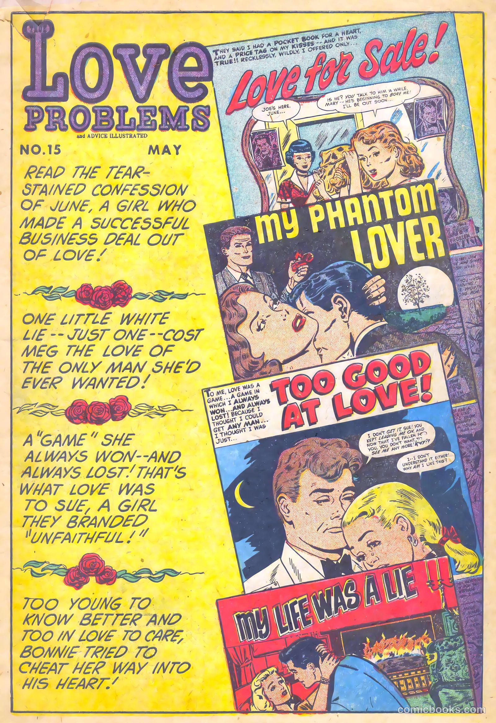 First Love Illustrated #15 (1952) — page 3 of 35