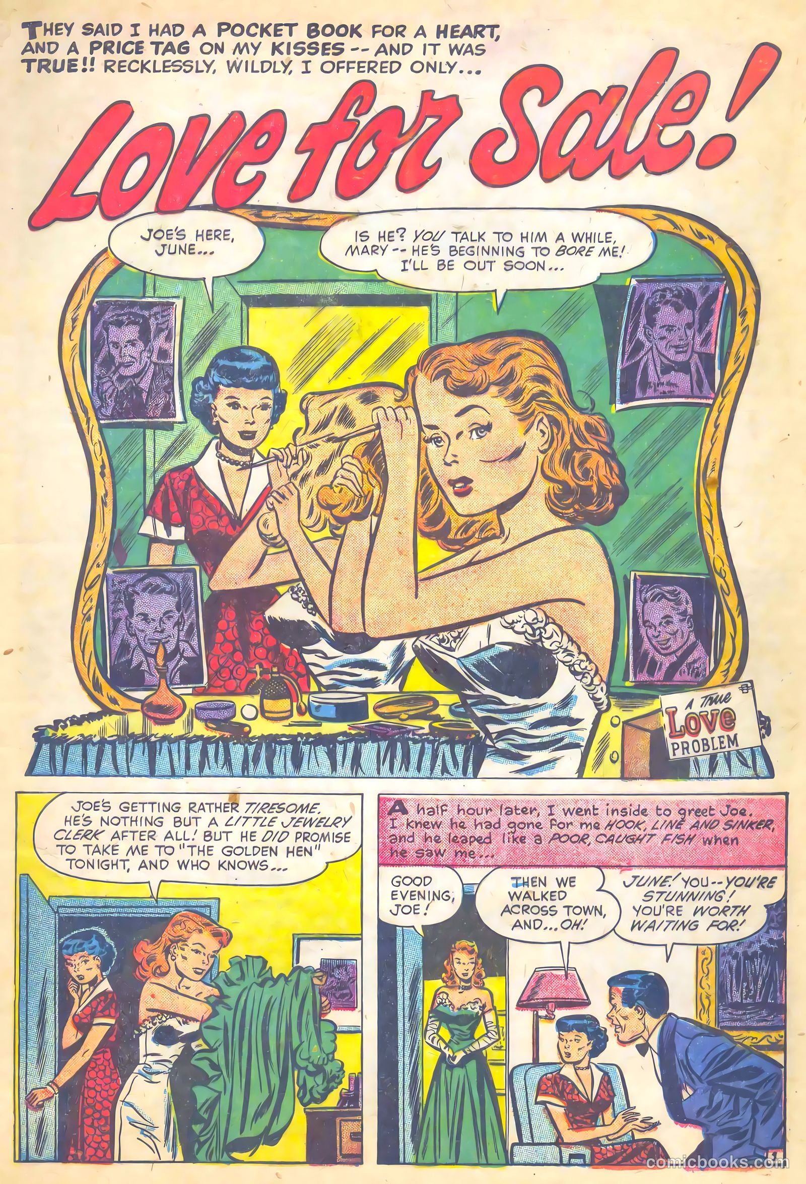 First Love Illustrated #15 (1952) — page 5 of 35