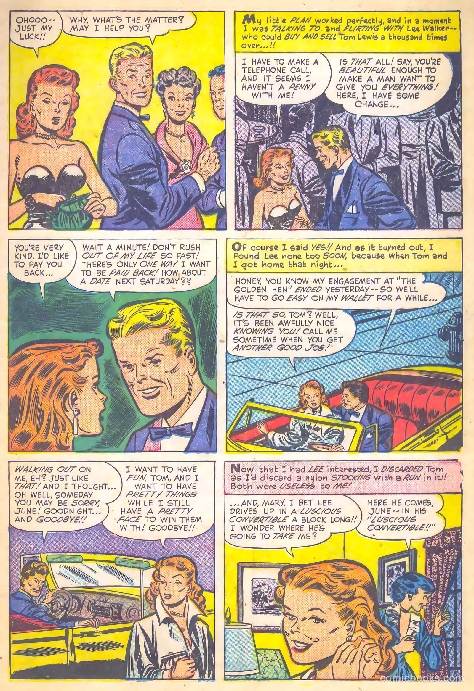 First Love Illustrated #15 (1952) — page 9 of 35