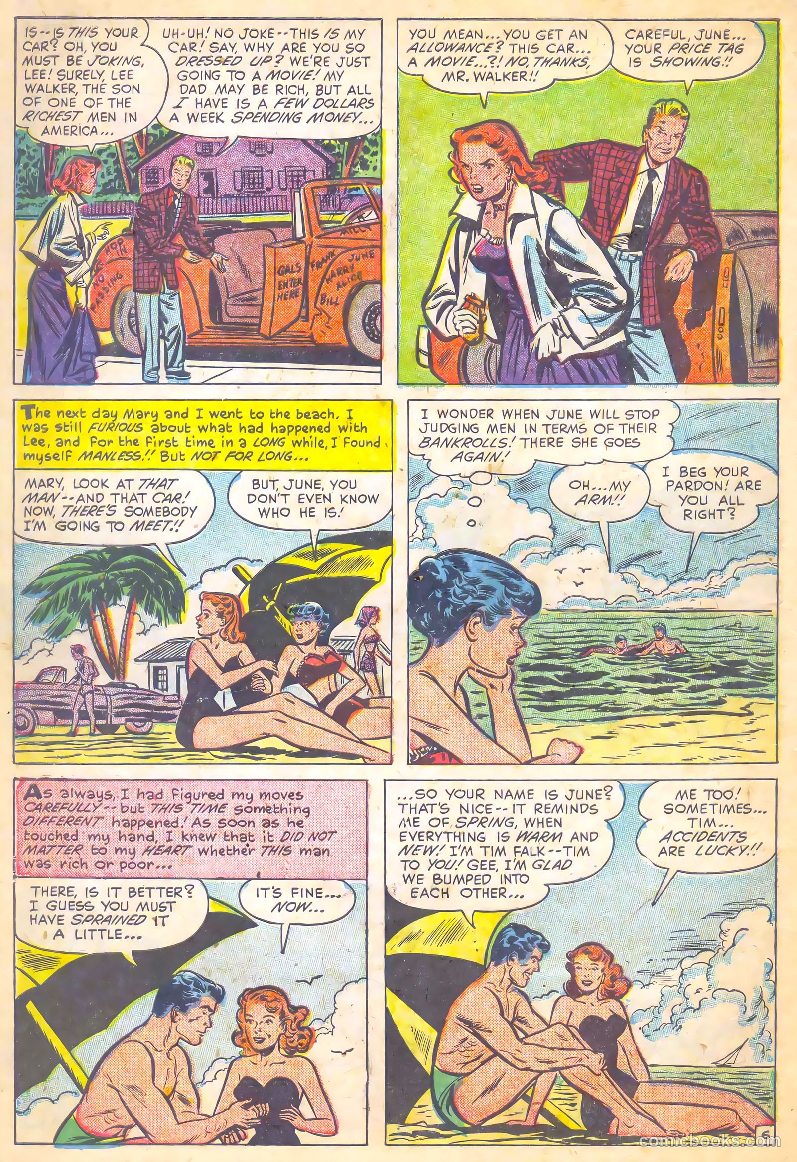 First Love Illustrated #15 (1952) — page 10 of 35