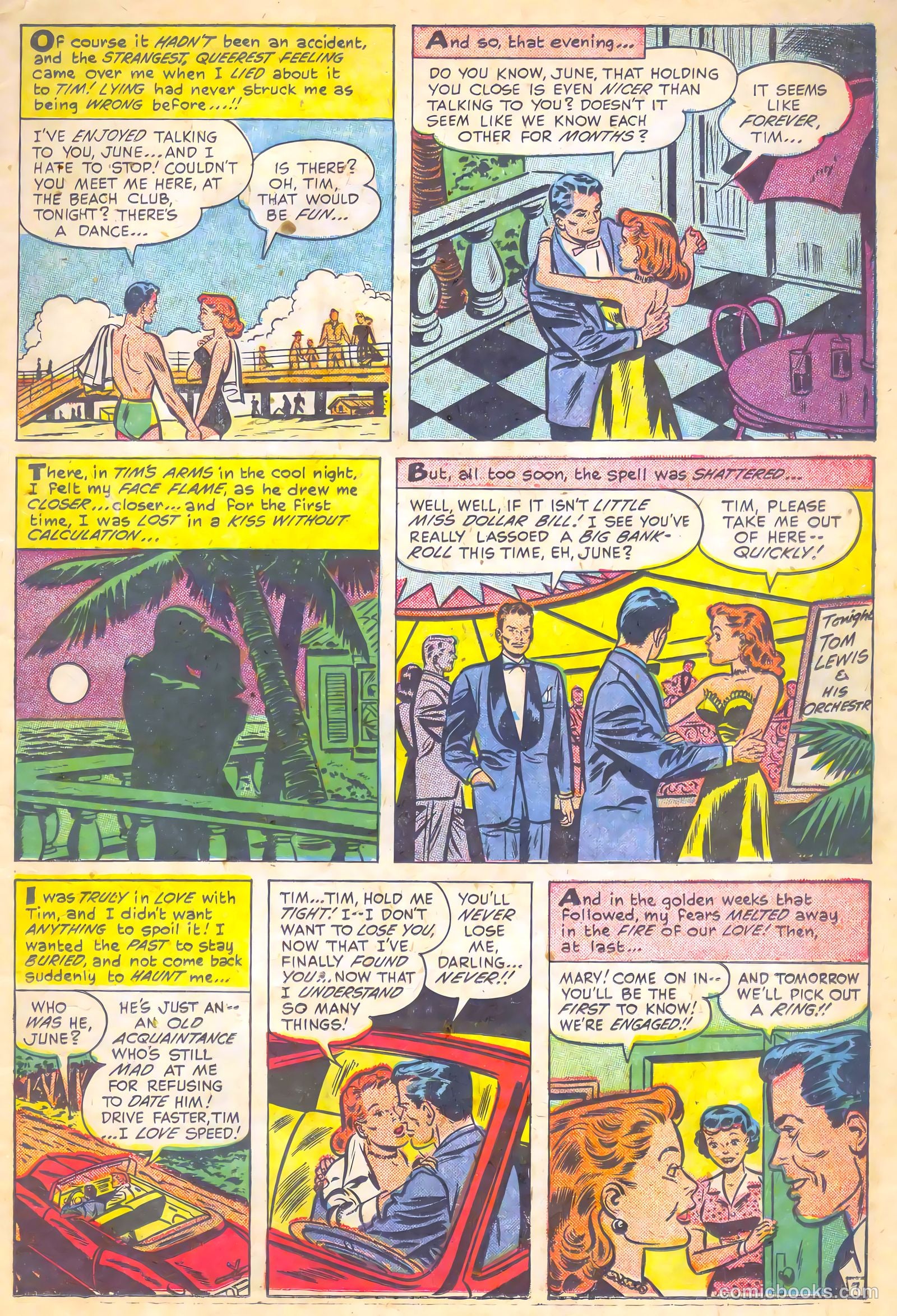 First Love Illustrated #15 (1952) — page 11 of 35