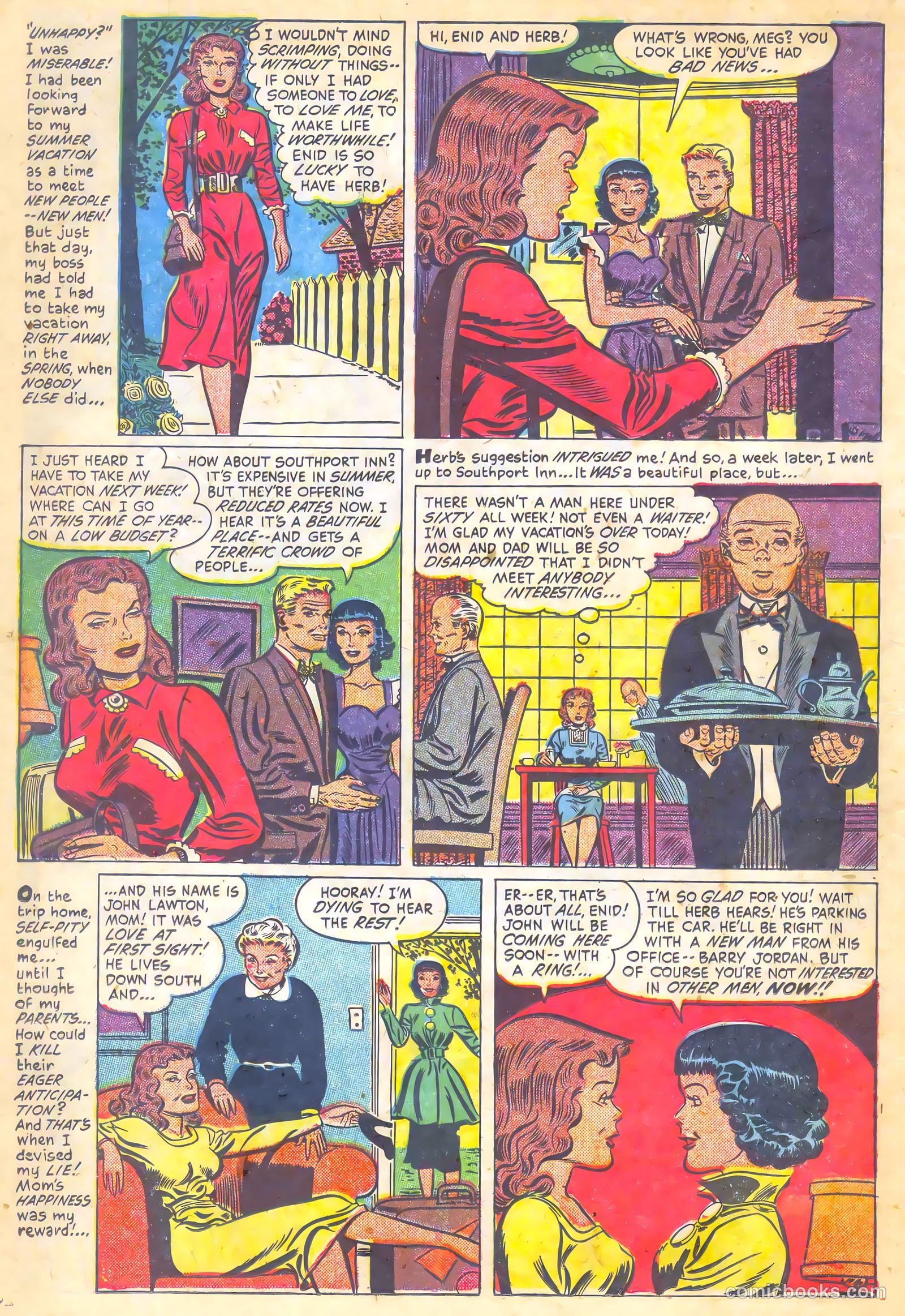 First Love Illustrated #15 (1952) — page 14 of 35