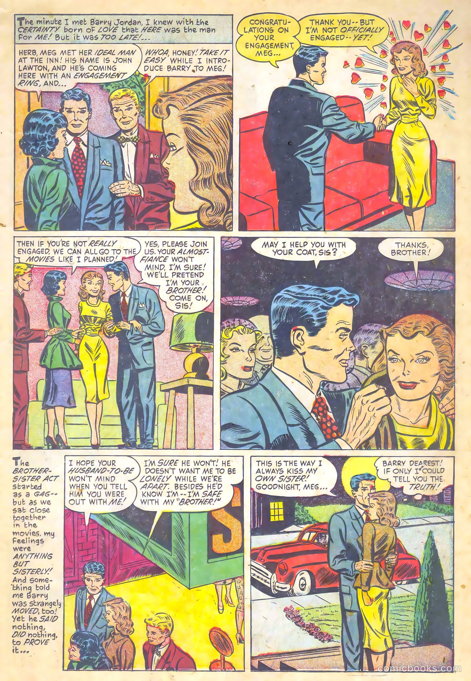 First Love Illustrated #15 (1952) — page 15 of 35