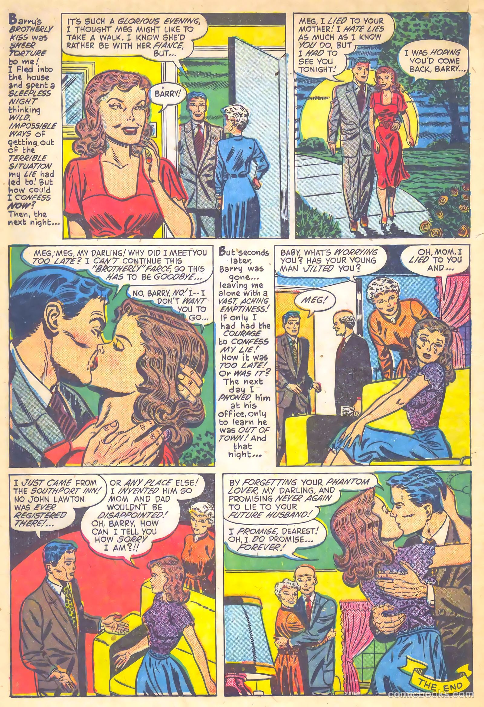 First Love Illustrated #15 (1952) — page 16 of 35