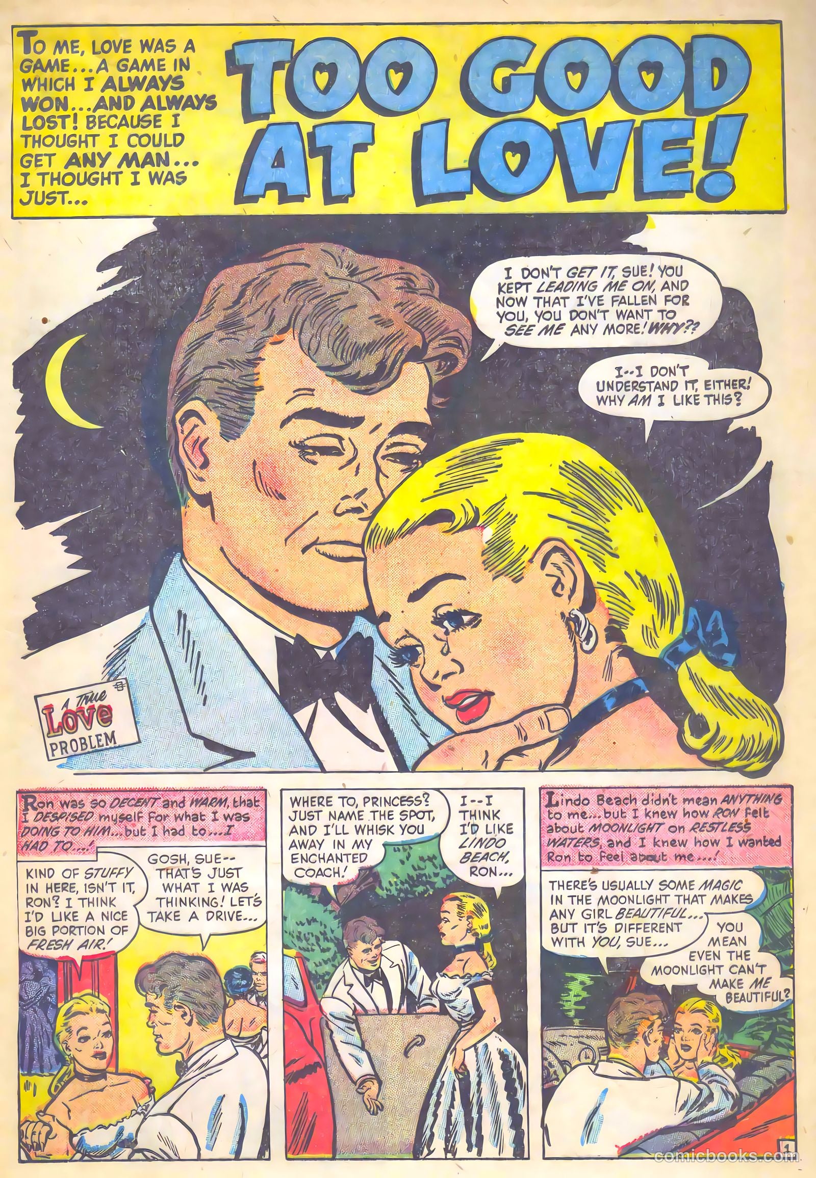 First Love Illustrated #15 (1952) — page 20 of 35