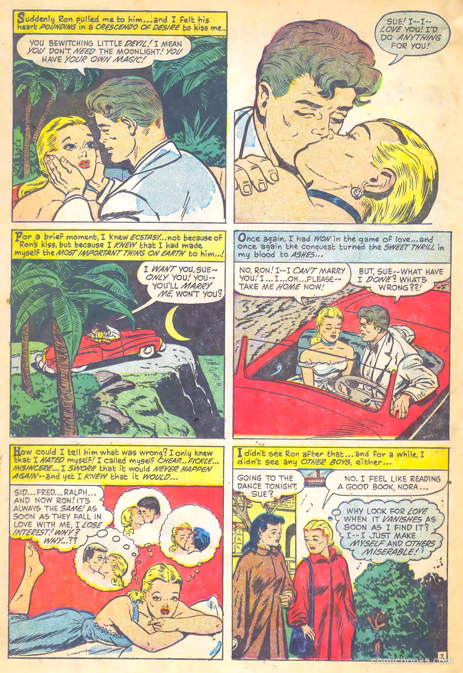 First Love Illustrated #15 (1952) — page 21 of 35