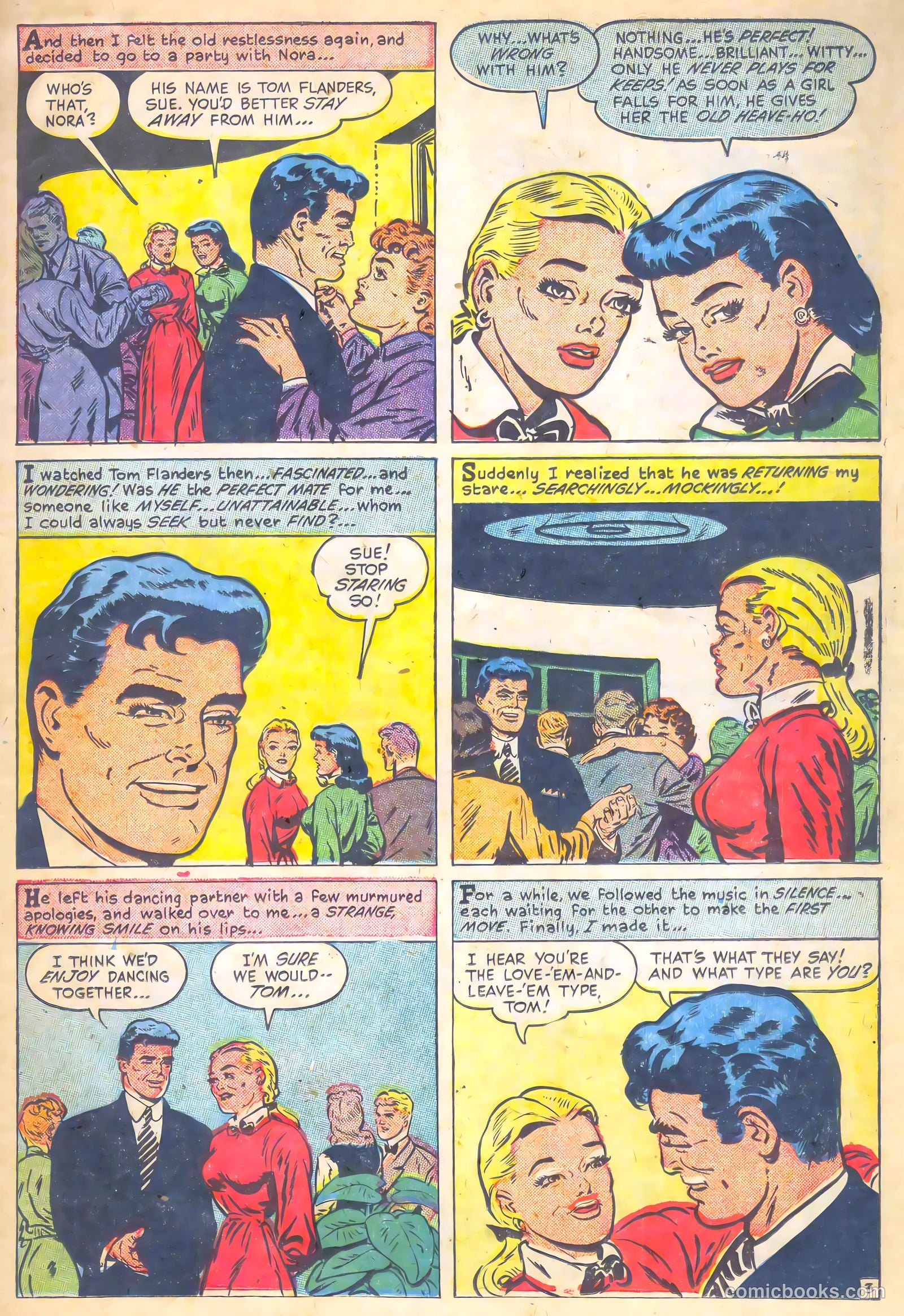 First Love Illustrated #15 (1952) — page 22 of 35
