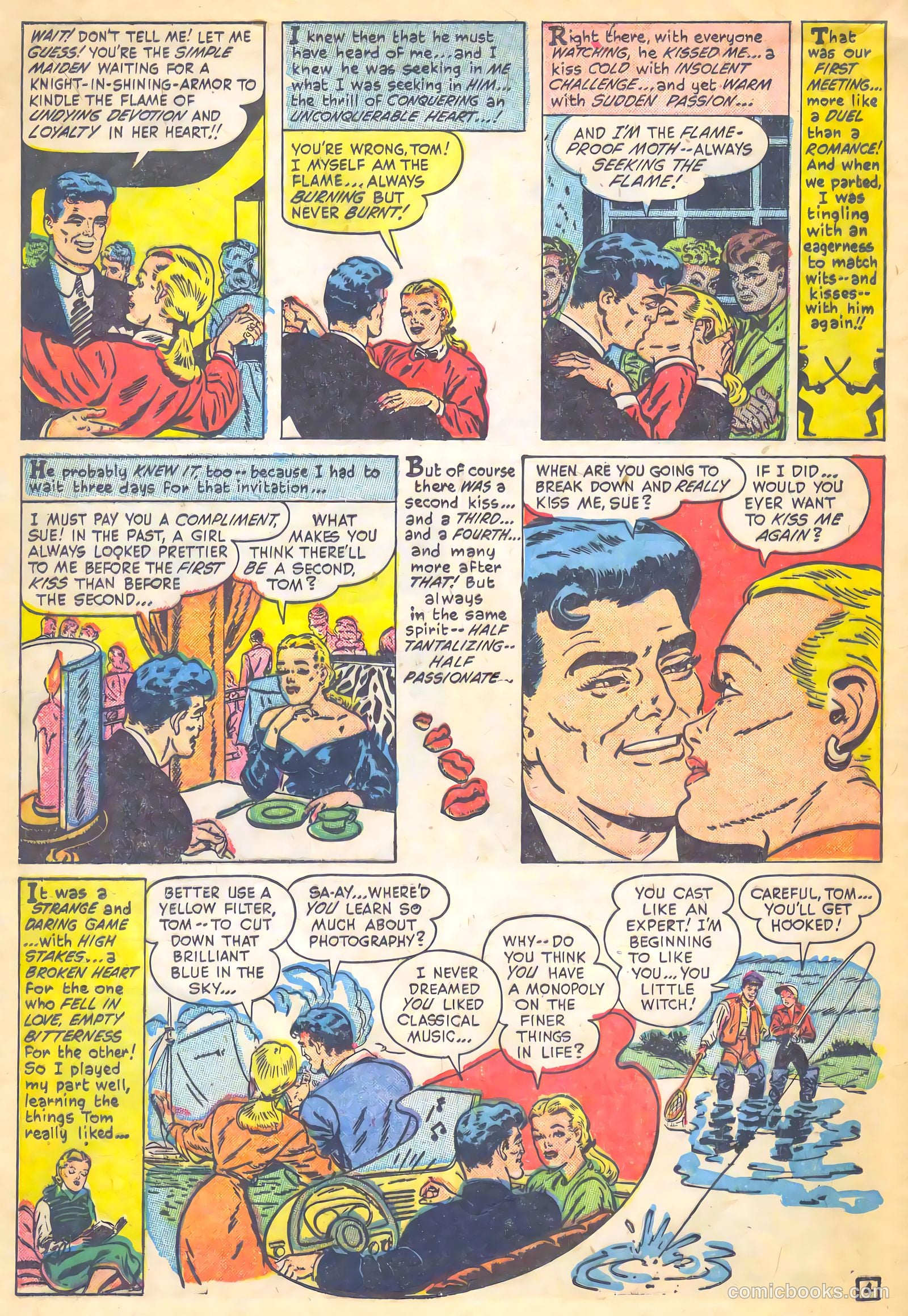 First Love Illustrated #15 (1952) — page 23 of 35