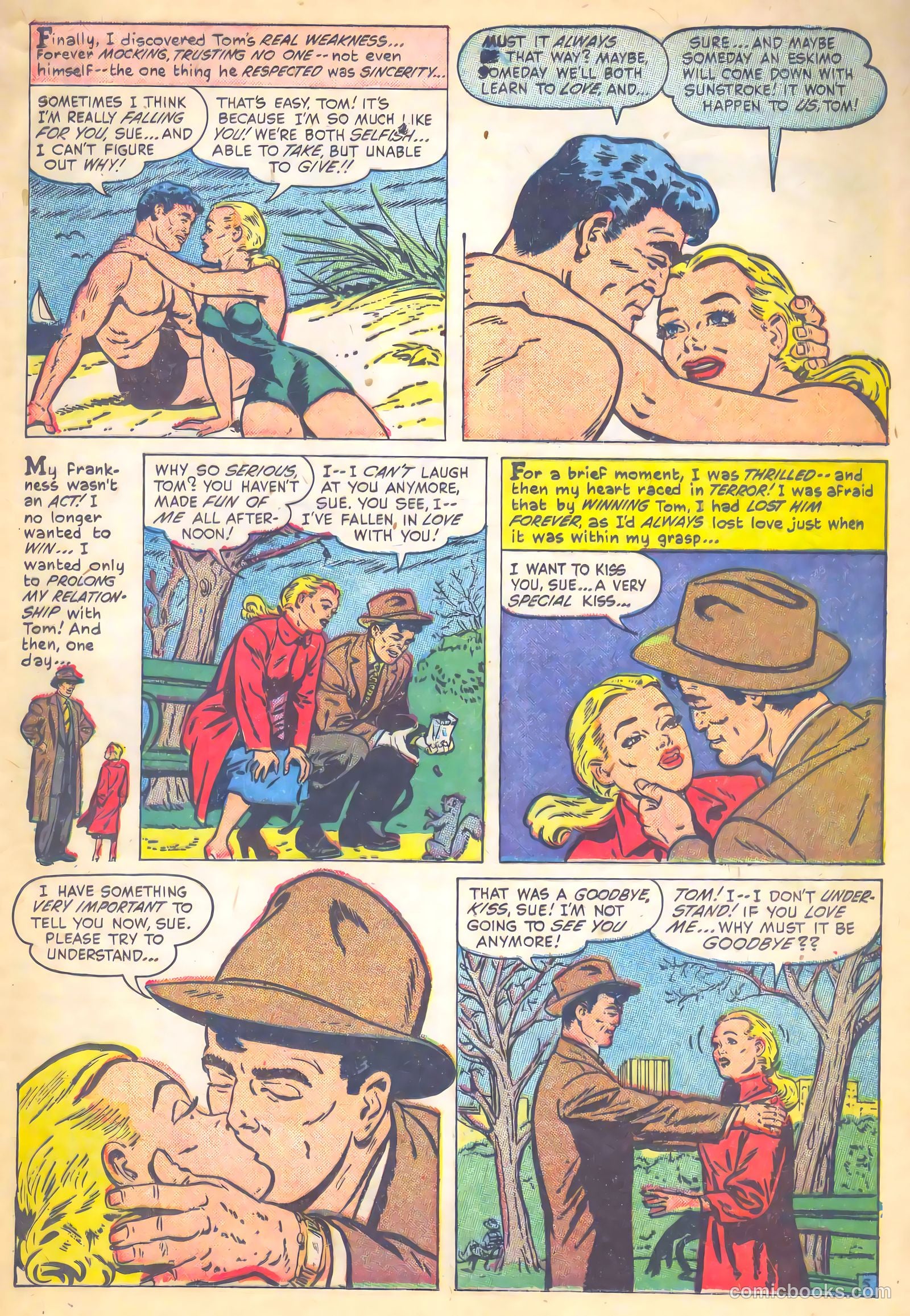First Love Illustrated #15 (1952) — page 24 of 35