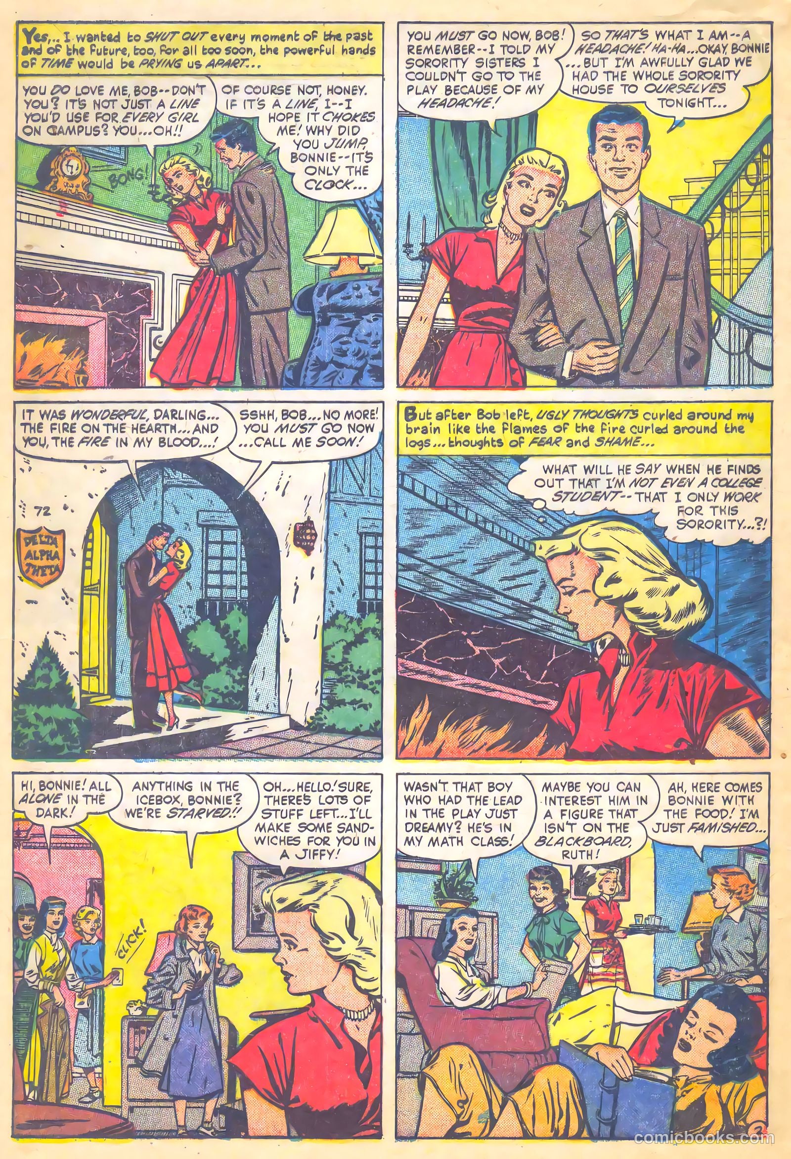 First Love Illustrated #15 (1952) — page 27 of 35