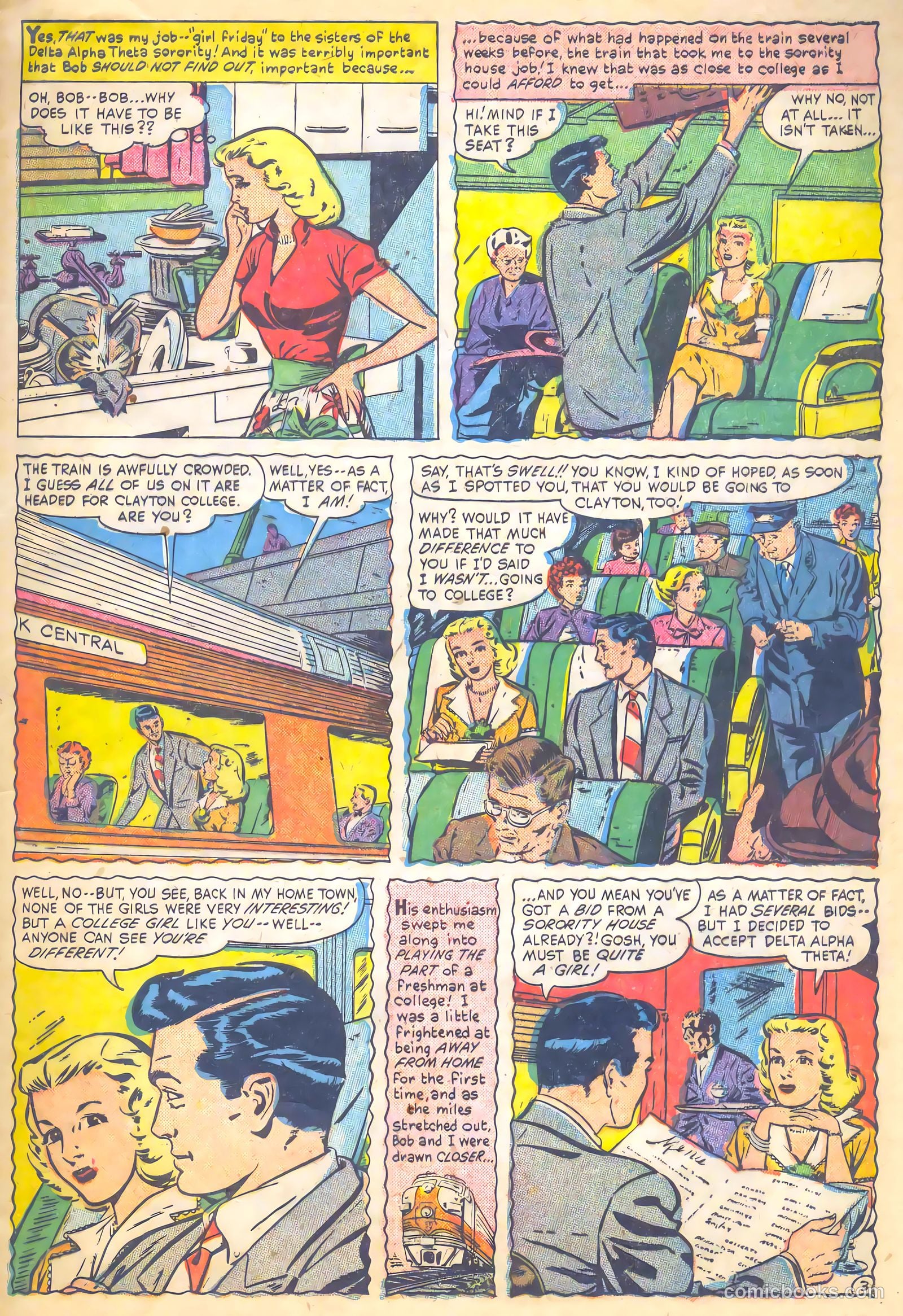 First Love Illustrated #15 (1952) — page 28 of 35