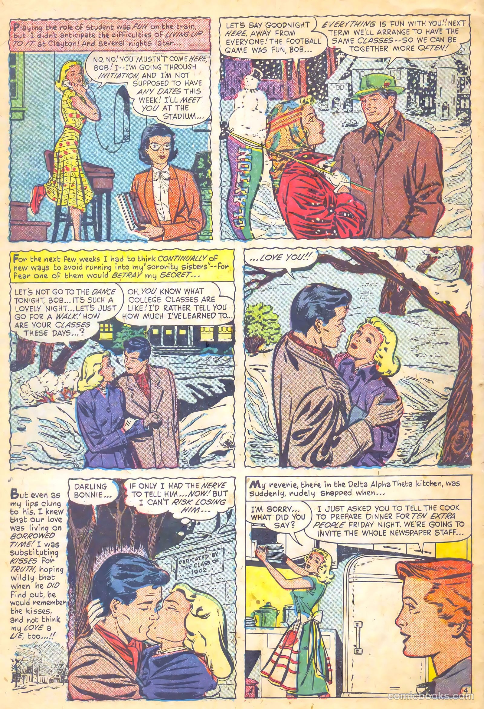 First Love Illustrated #15 (1952) — page 29 of 35