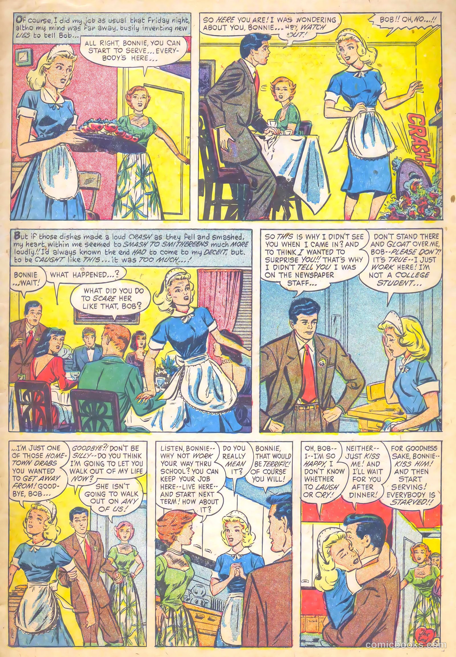 First Love Illustrated #15 (1952) — page 30 of 35